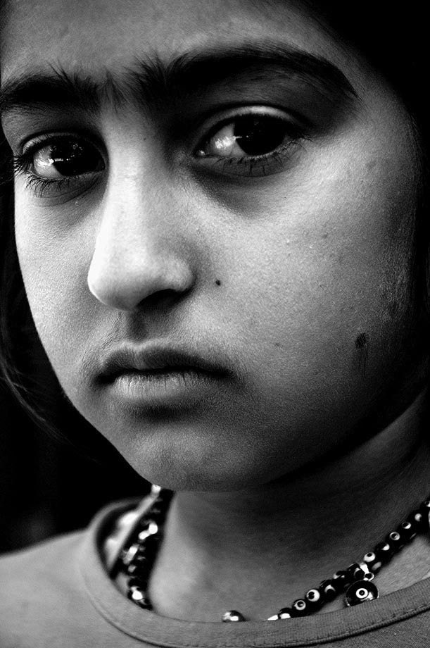 Nikon D300 sample photo. Syrian refugee child photography
