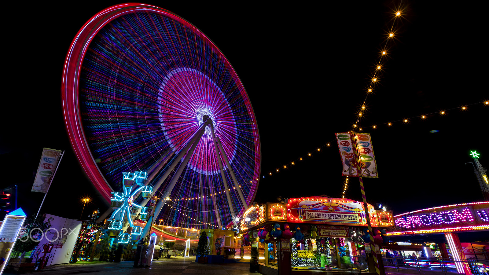 Canon EF 16-35mm F2.8L II USM sample photo. Light trails photography