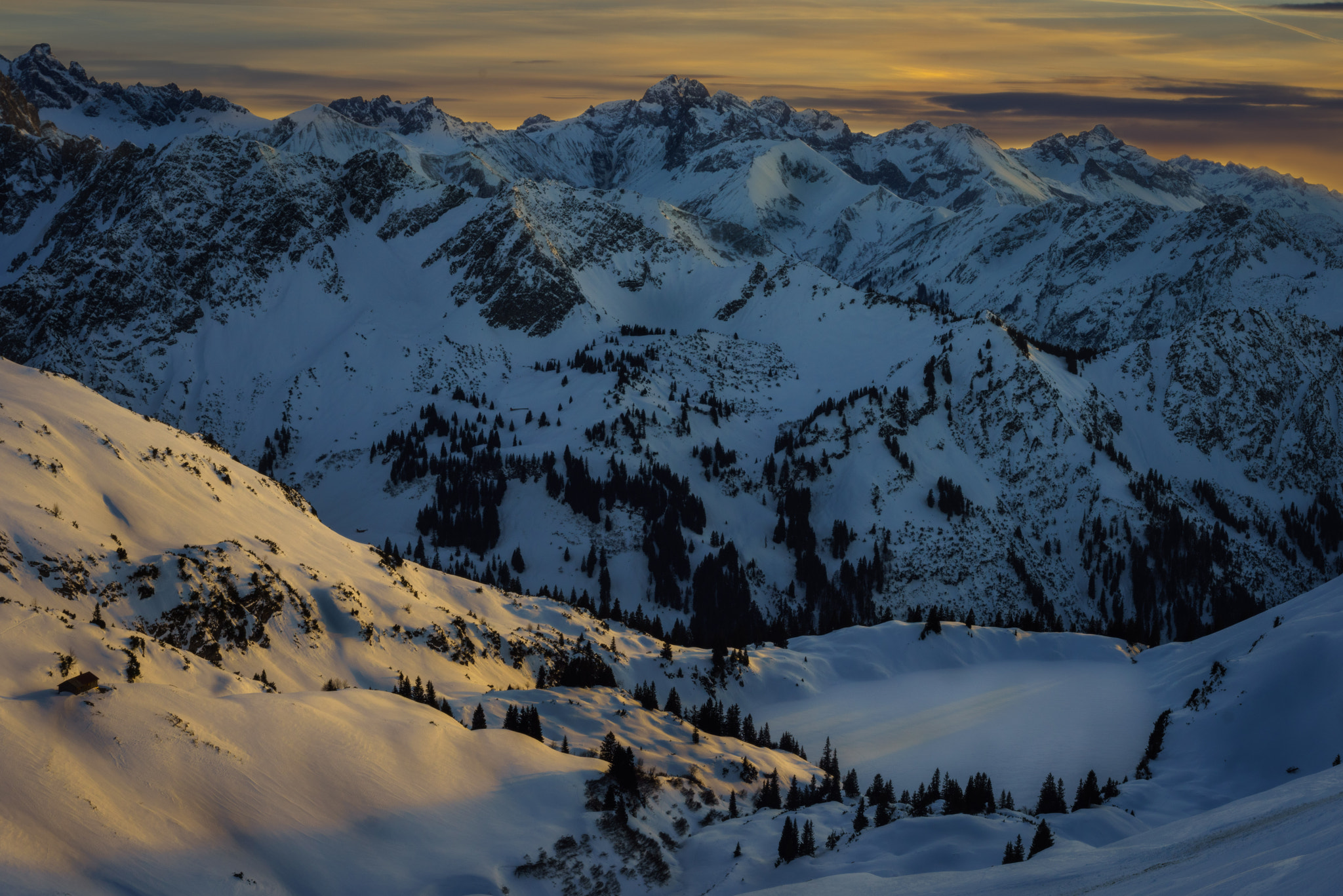 Sony a7R + Canon EF 50mm F1.8 II sample photo. The awesome seealpsee in oberstdorf  photography