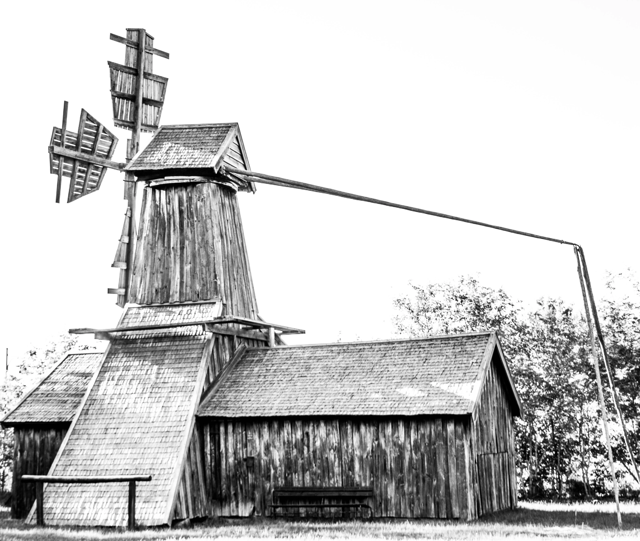 Canon EOS 7D + Tamron 18-270mm F3.5-6.3 Di II VC PZD sample photo. Old windmill in sweden! photography