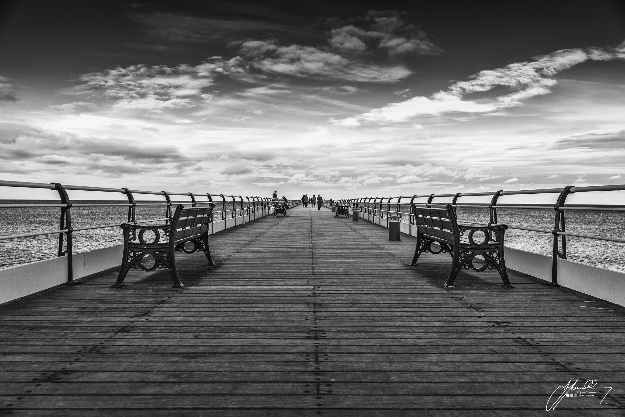 Nikon D800 sample photo. Saltburn pier photography
