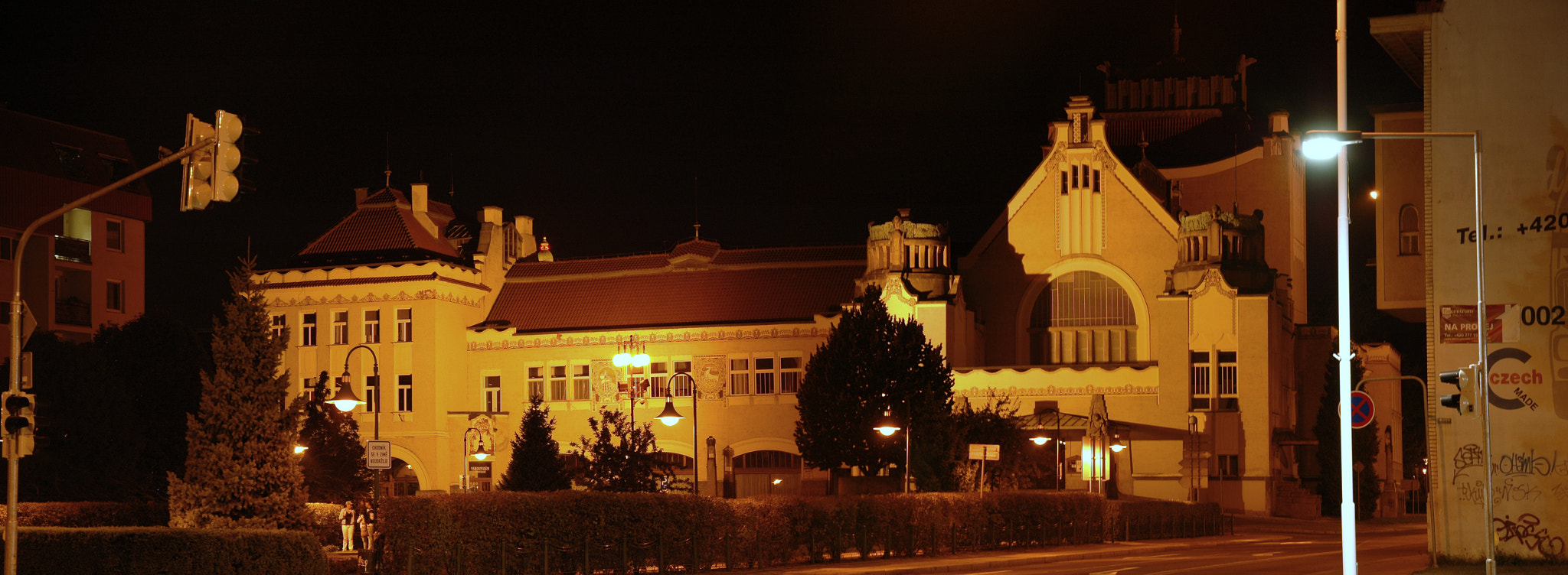 Nikon D70 sample photo. Prostějov theatre photography