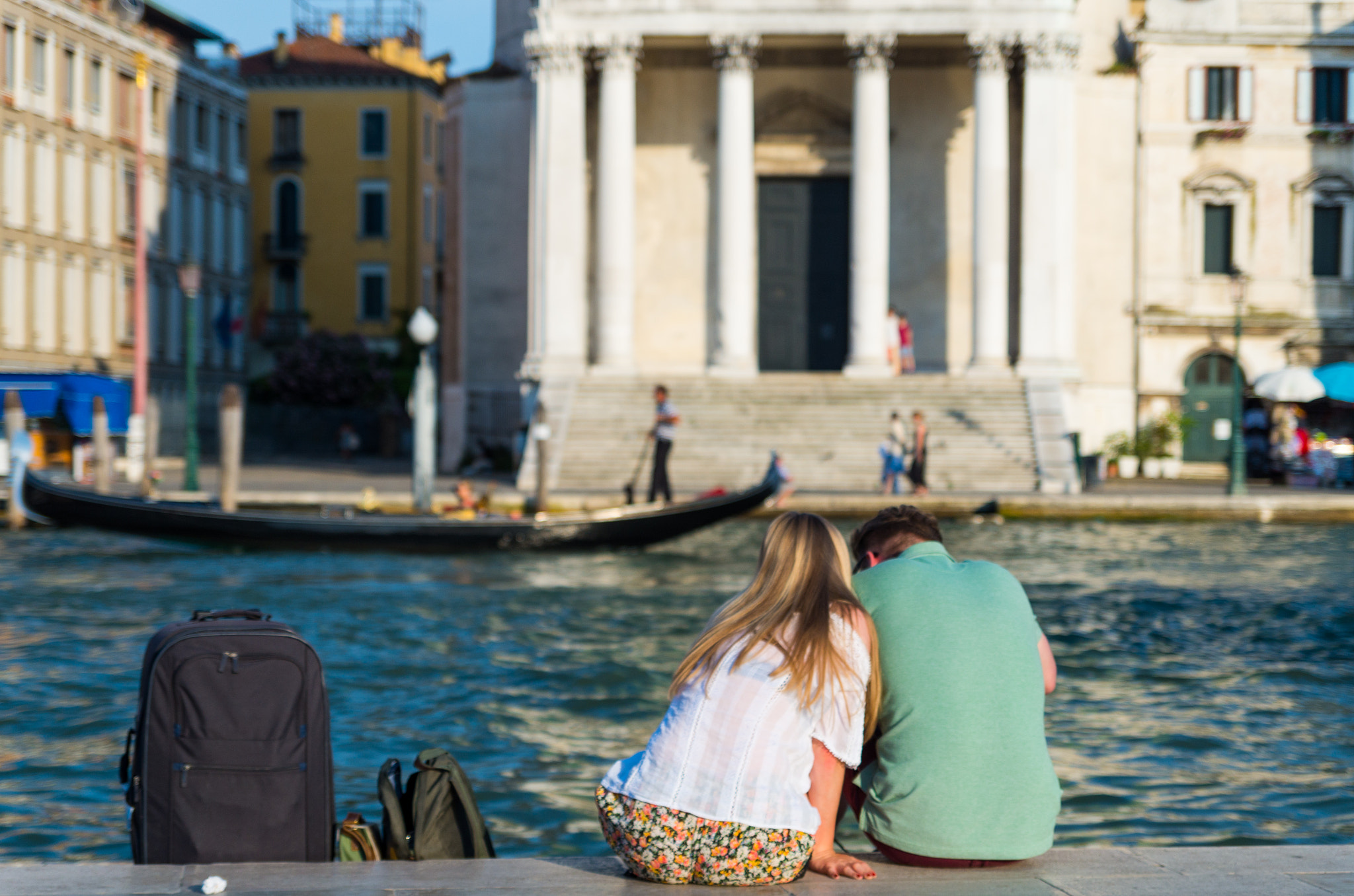 Pentax K-50 sample photo. The lost couple in venice photography