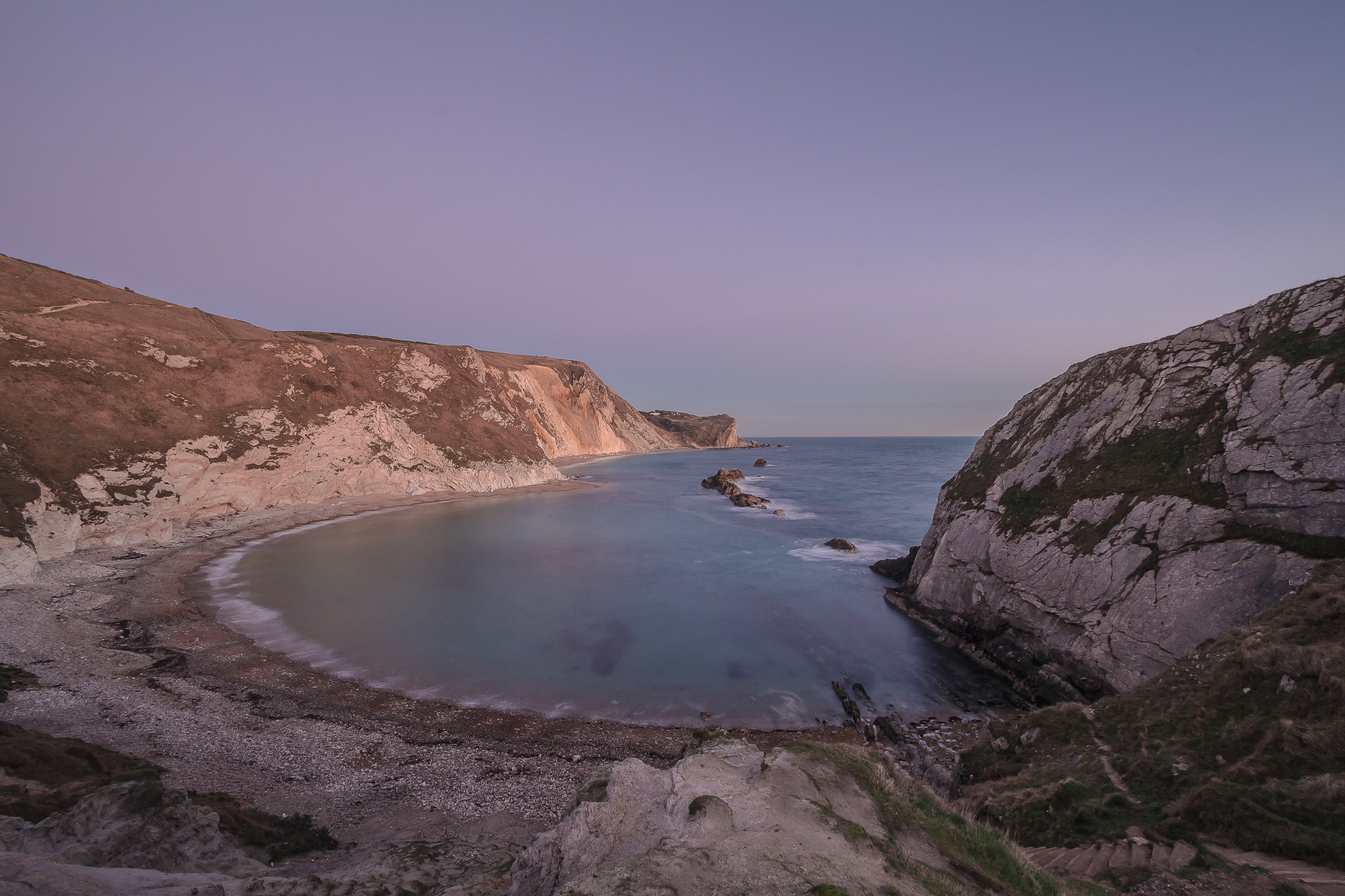 Canon EF-S 10-22mm F3.5-4.5 USM sample photo. Man of war, durdle door, devon photography