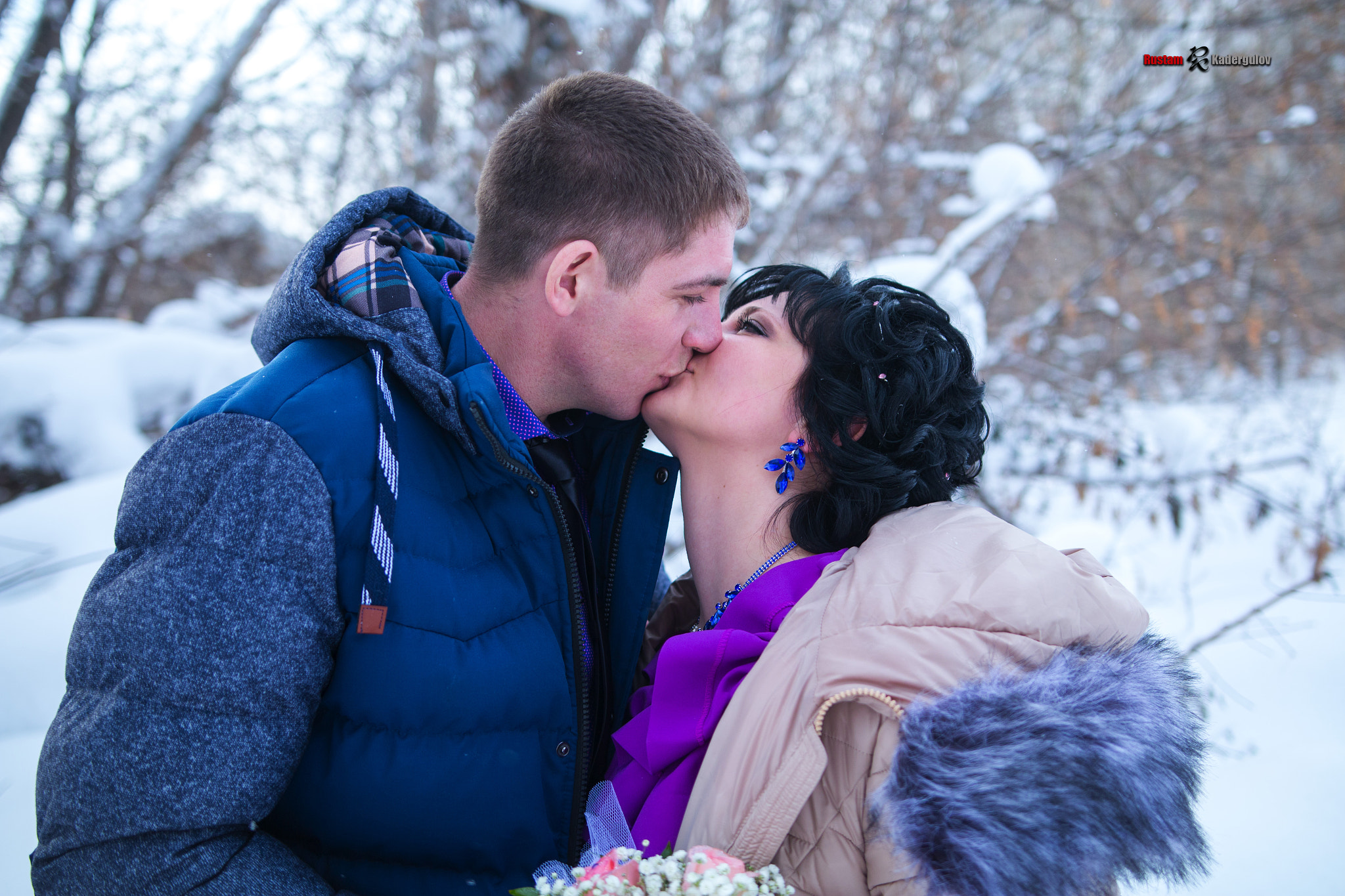 Sigma 18-35mm f/1.8 DC HSM sample photo. Поцелуй в зимнем лесу photography