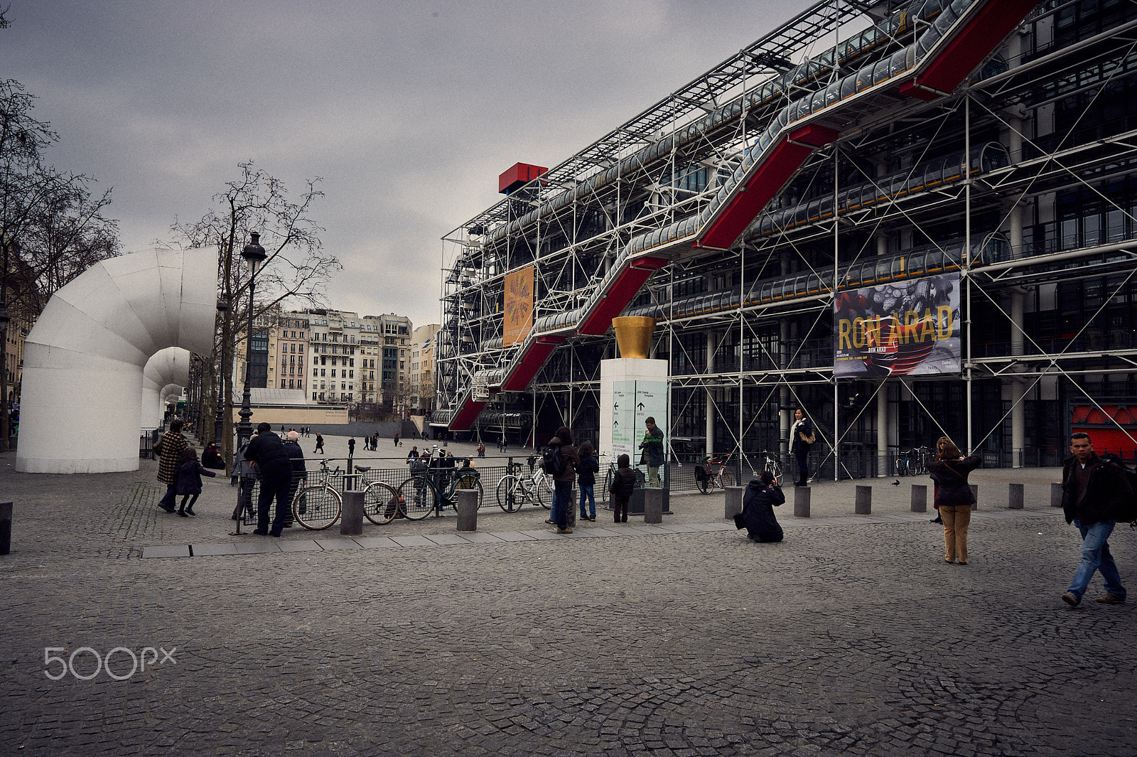 Nikon D3 sample photo. Centre georges pompidou photography