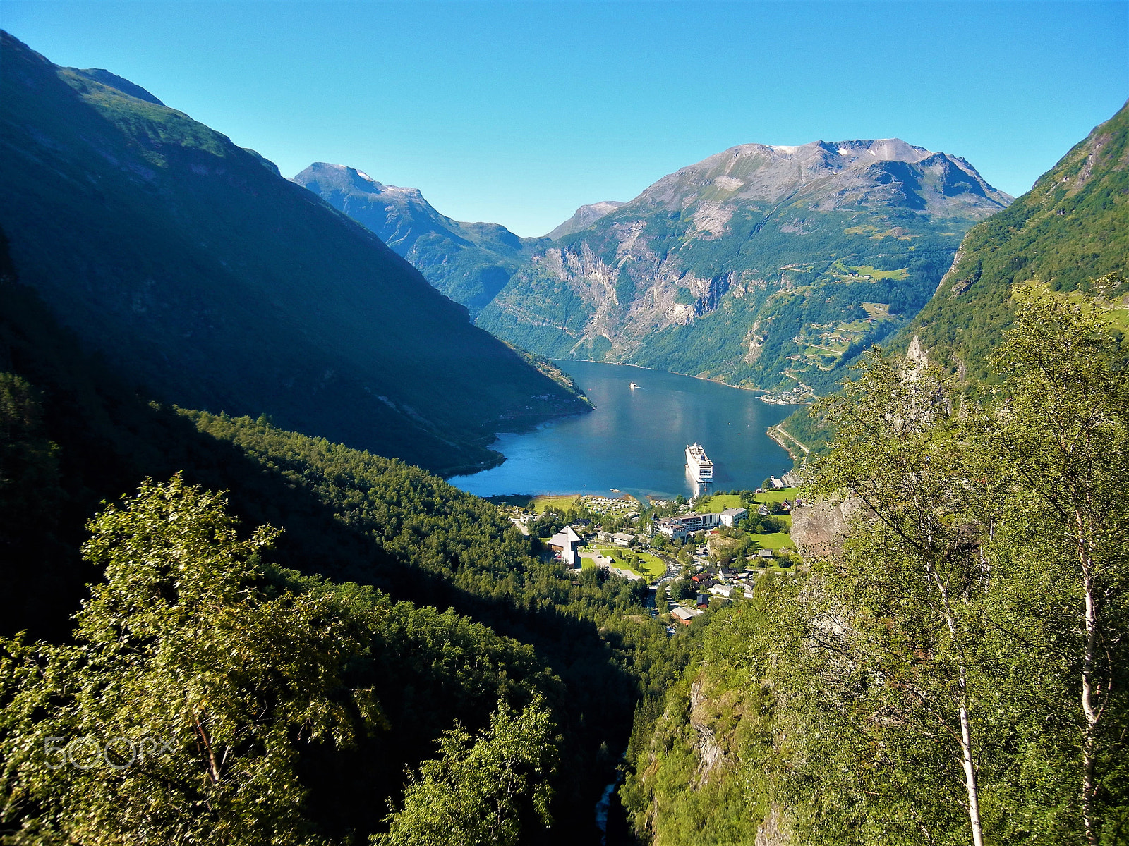 Nikon Coolpix S8100 sample photo. Geiranger fjord norway photography