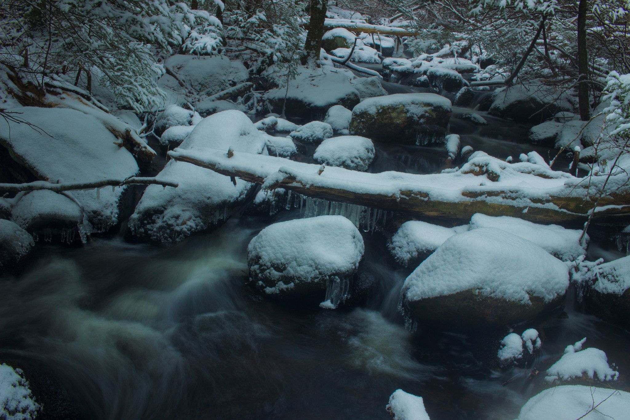 Canon EF-S 24mm F2.8 STM sample photo. Creek photography