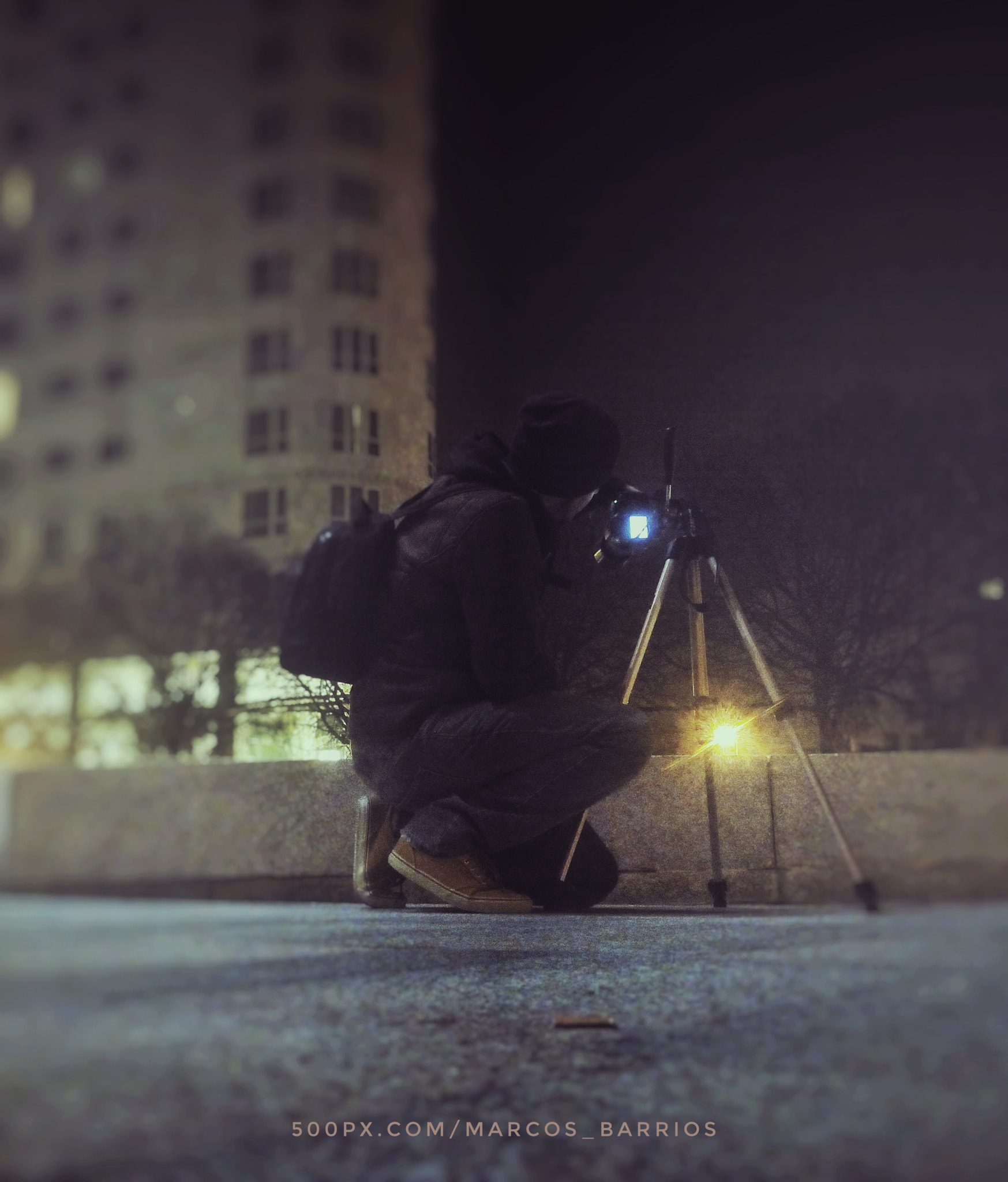 bq Aquaris E5 FHD sample photo. Foggy selfshot photography
