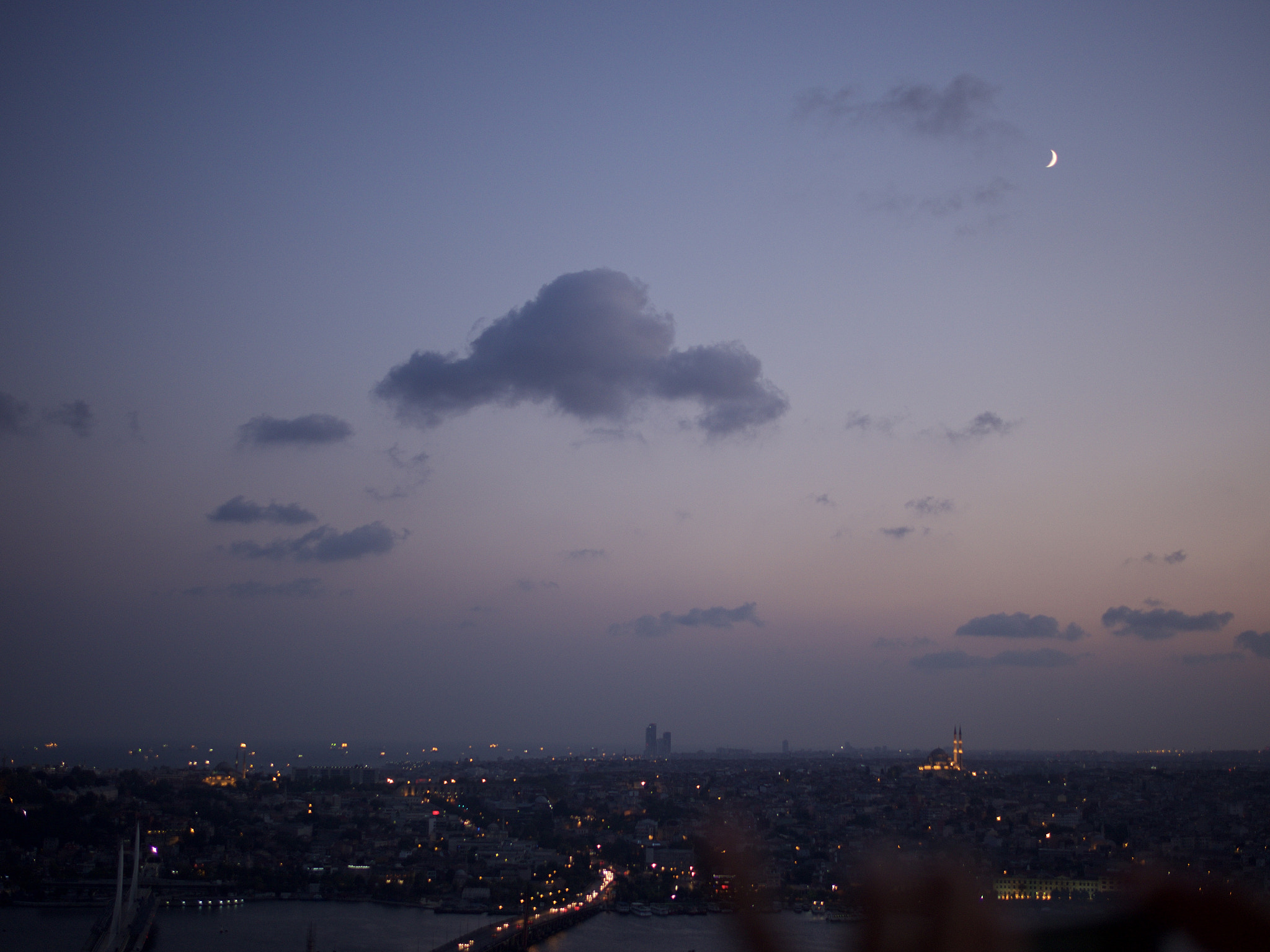 Olympus OM-D E-M5 sample photo. Istanbul at dusk. photography