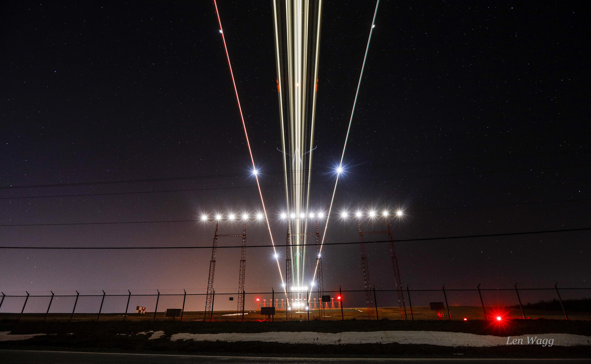 Canon EF 16-35mm F2.8L II USM sample photo. Night landing photography