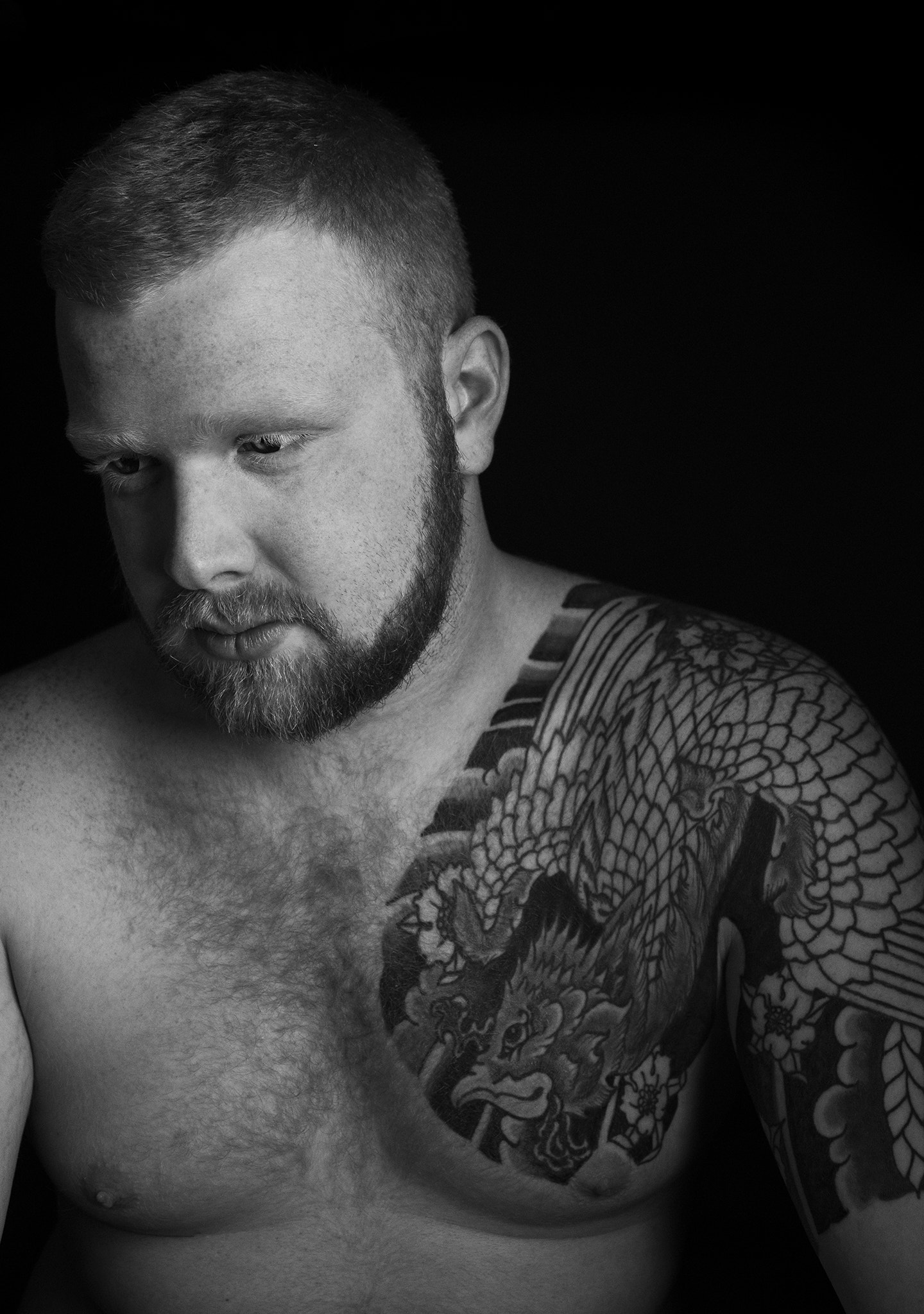 Canon EF-S 18-55mm F3.5-5.6 IS sample photo. Tattooed photography