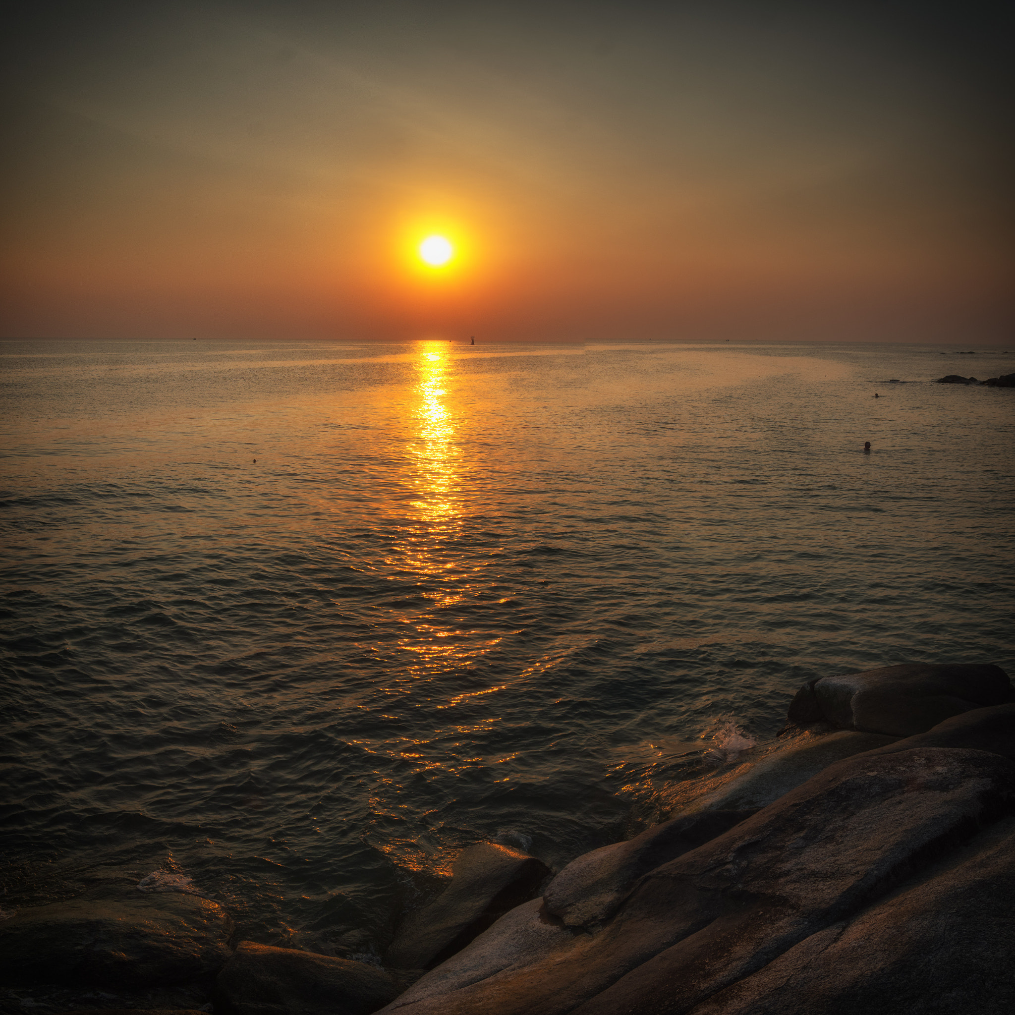 Pentax smc DA* 16-50mm F2.8 ED AL (IF) SDM sample photo. Sunrise in hua hin photography
