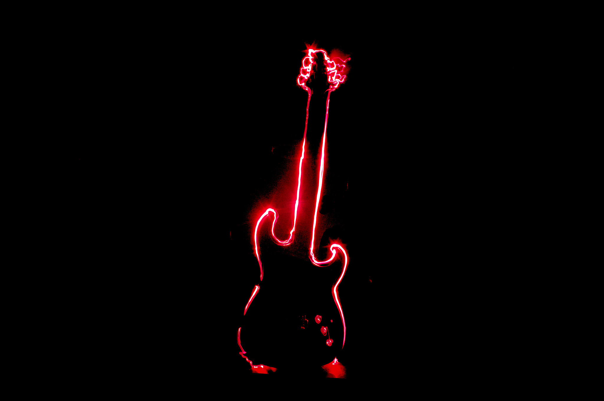Pentax K20D sample photo. Light guitare photography