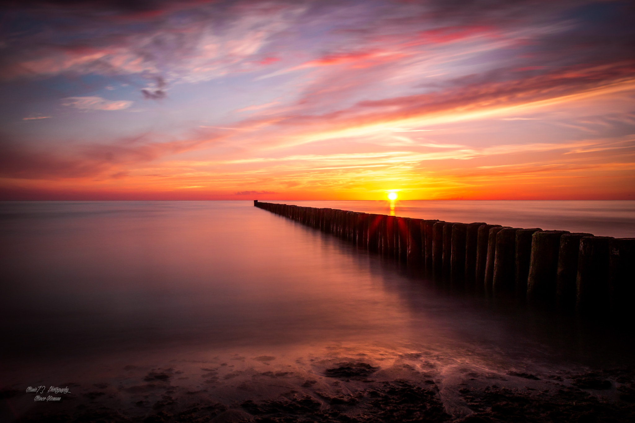 Sony SLT-A77 sample photo. Sunset, ostseehotel wustrow photography
