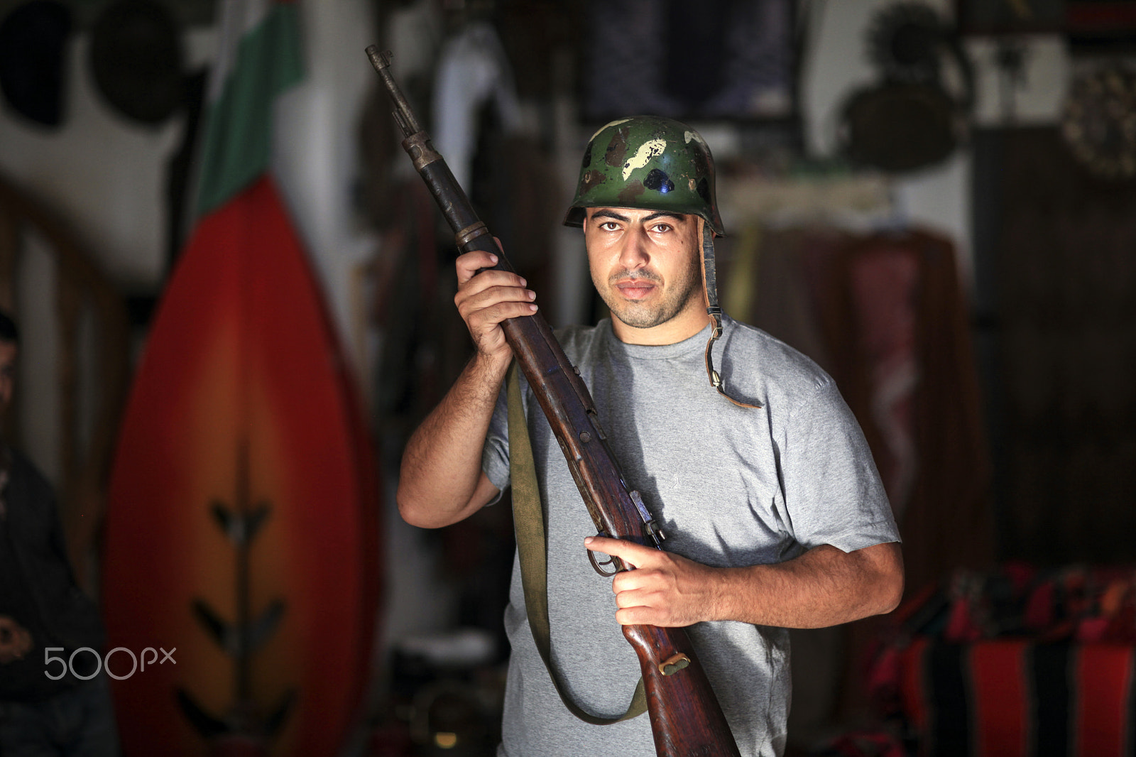 Canon EF 85mm F1.2 sample photo. German soldier photography
