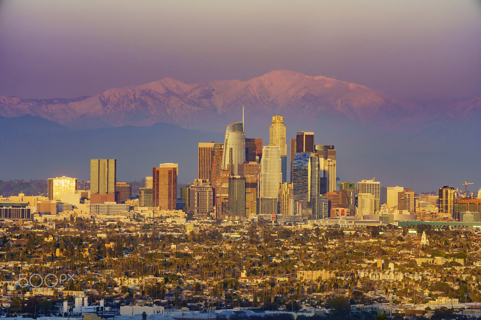 Sony a7R II + Sony DT 50mm F1.8 SAM sample photo. Classical view of los angeles downtown photography