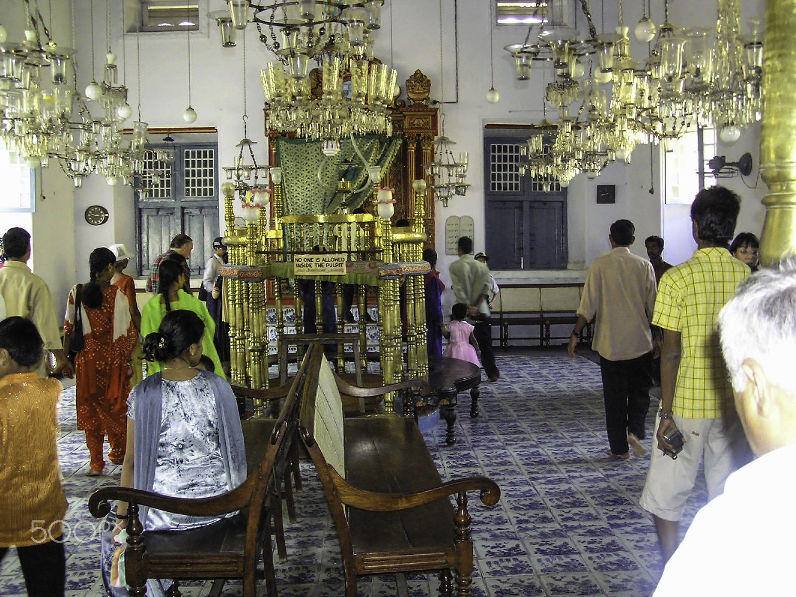 Olympus C750UZ sample photo. Inside the historic jewish synagogue in cochin, kerala, india photography
