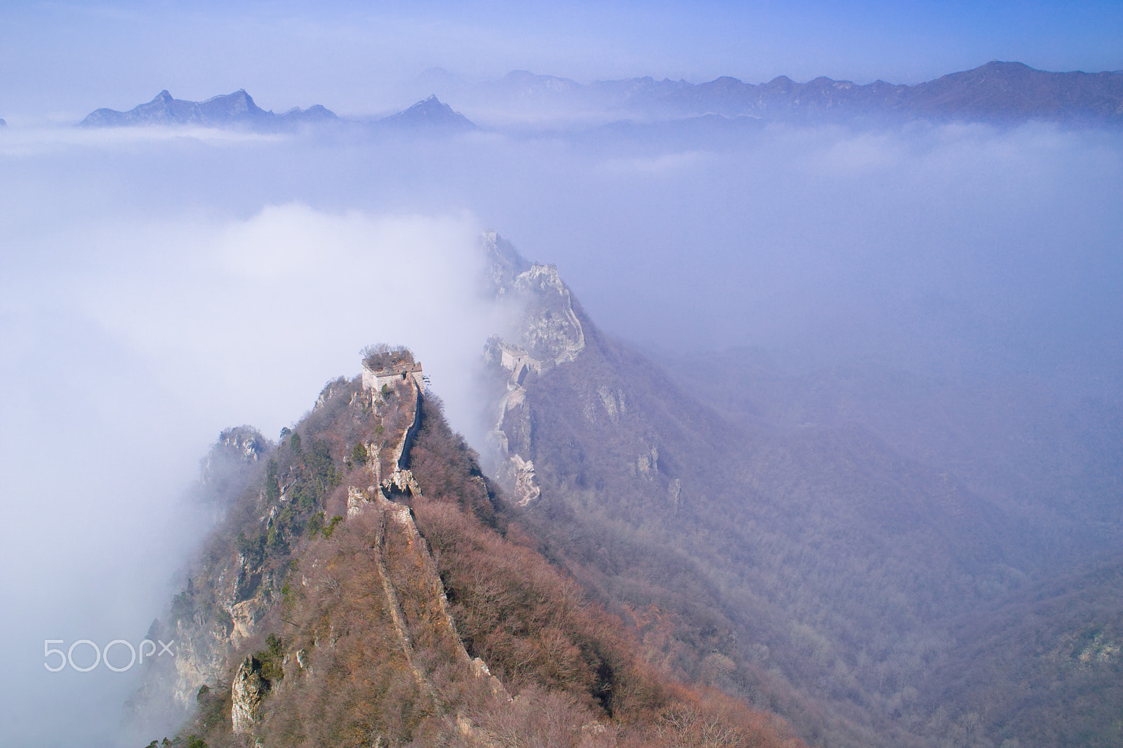 Sigma DP1s sample photo. Early spring of great wall photography