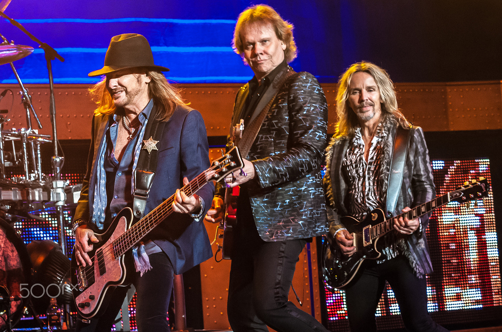 Nikon D700 sample photo. Ricky phillips, james young, tommy shaw photography