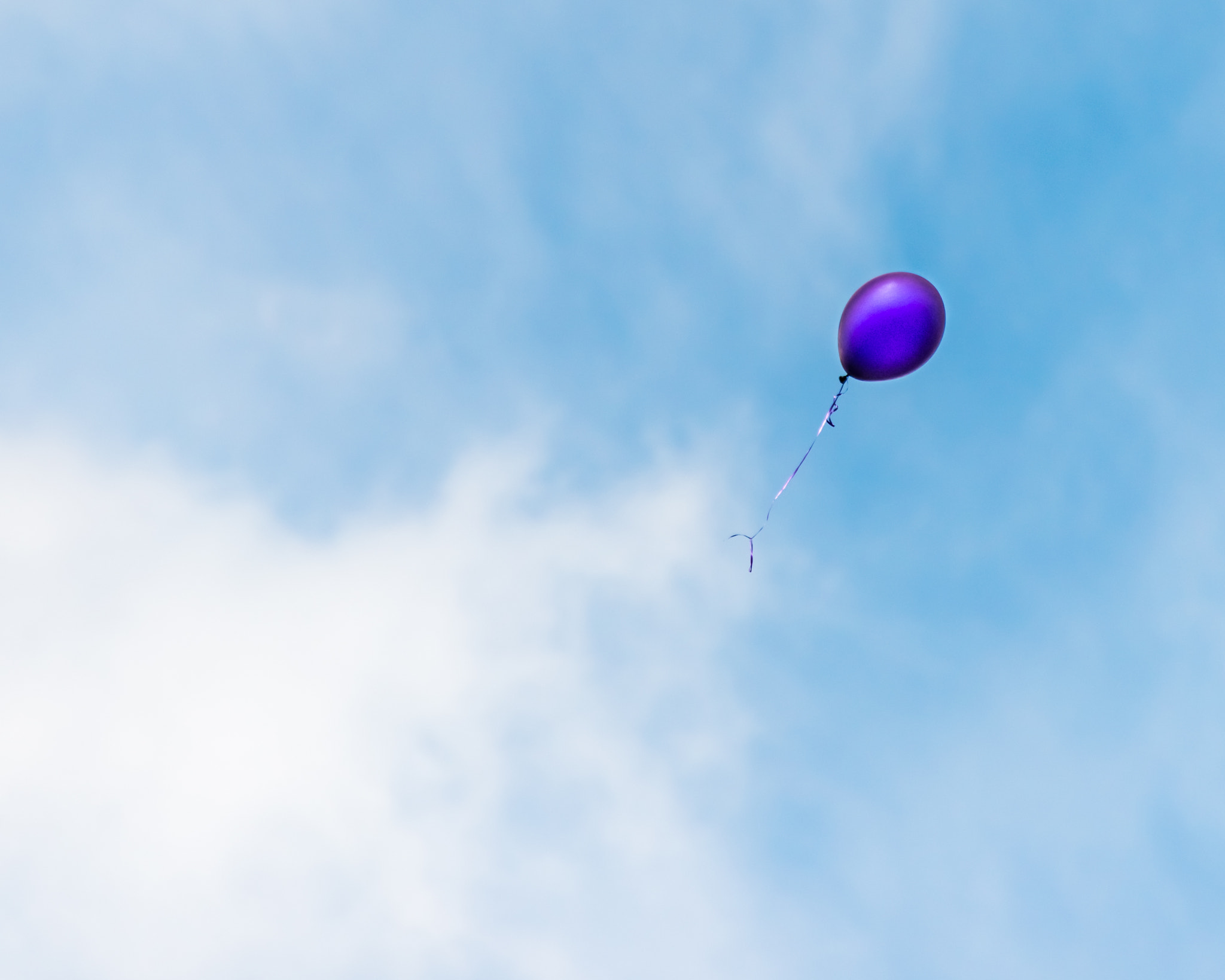Nikon D800E sample photo. Balloon floating away photography