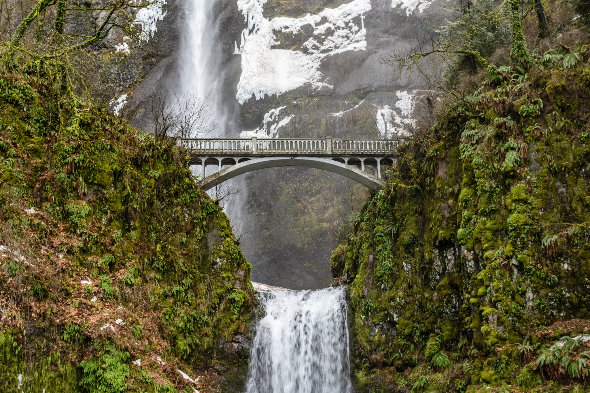 Nikon D500 sample photo. Multnomah falls jan photography