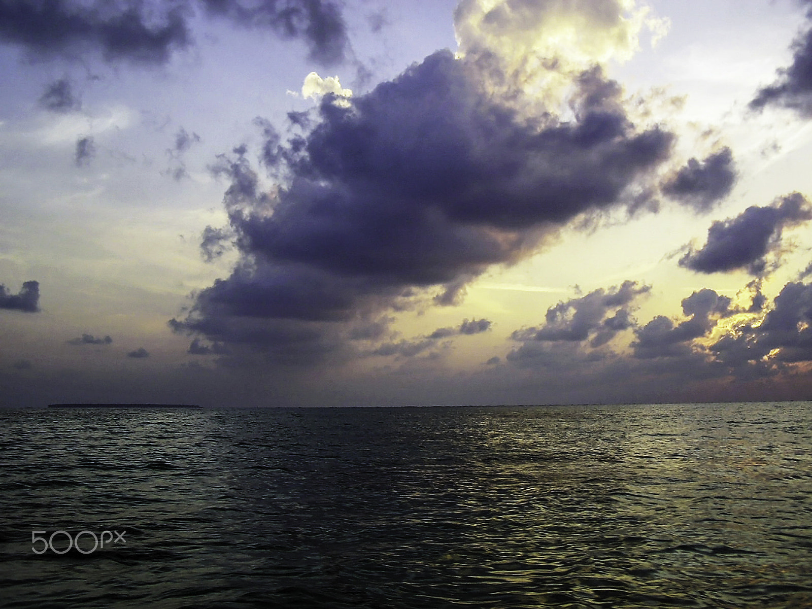 Olympus C750UZ sample photo. Colors of shadow and water at sunset off the lakshadweep islands photography