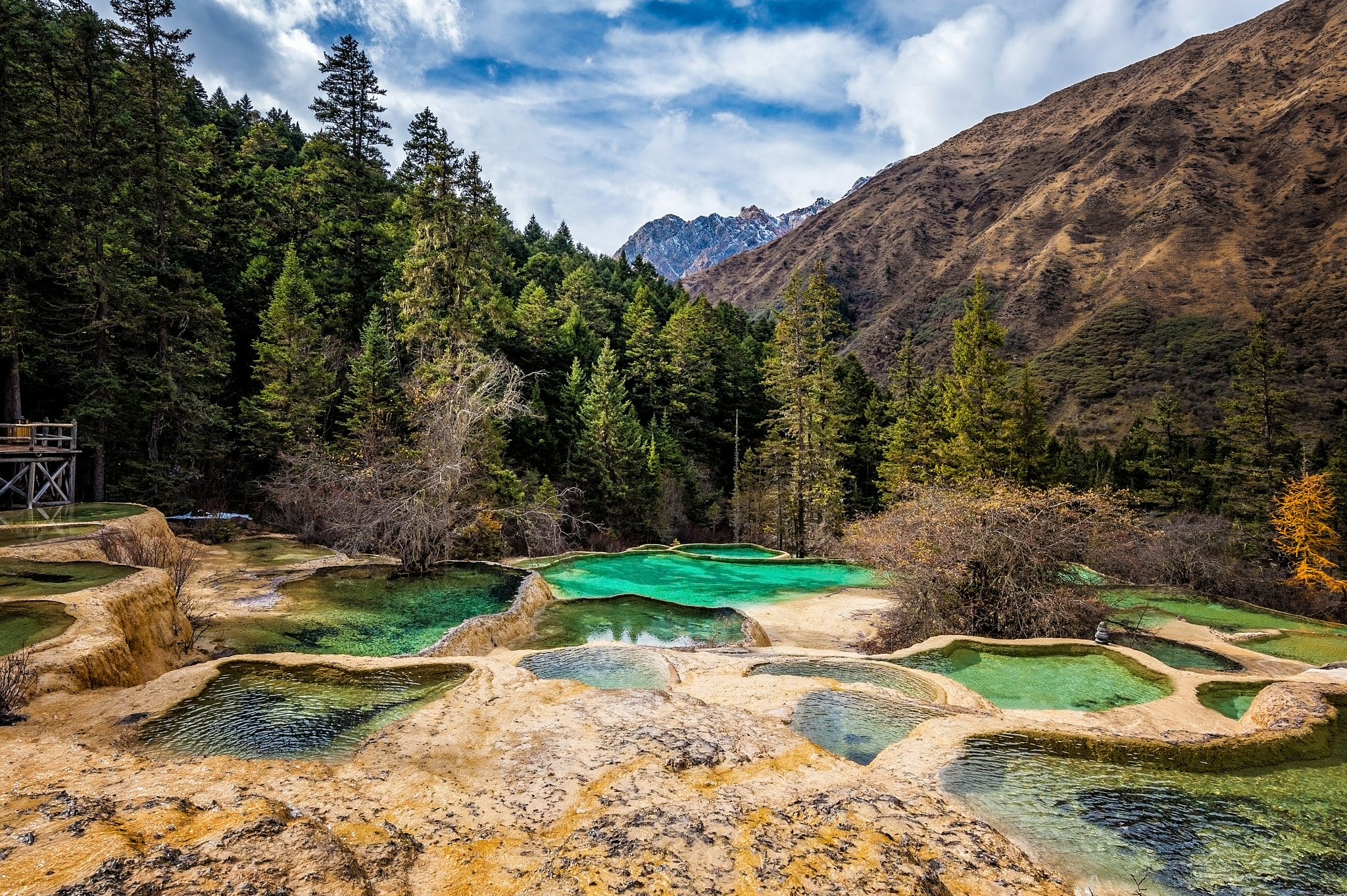 Nikon AF-S Nikkor 18-35mm F3.5-4.5G ED sample photo. Huanglong  (yellow dragon gully) photography