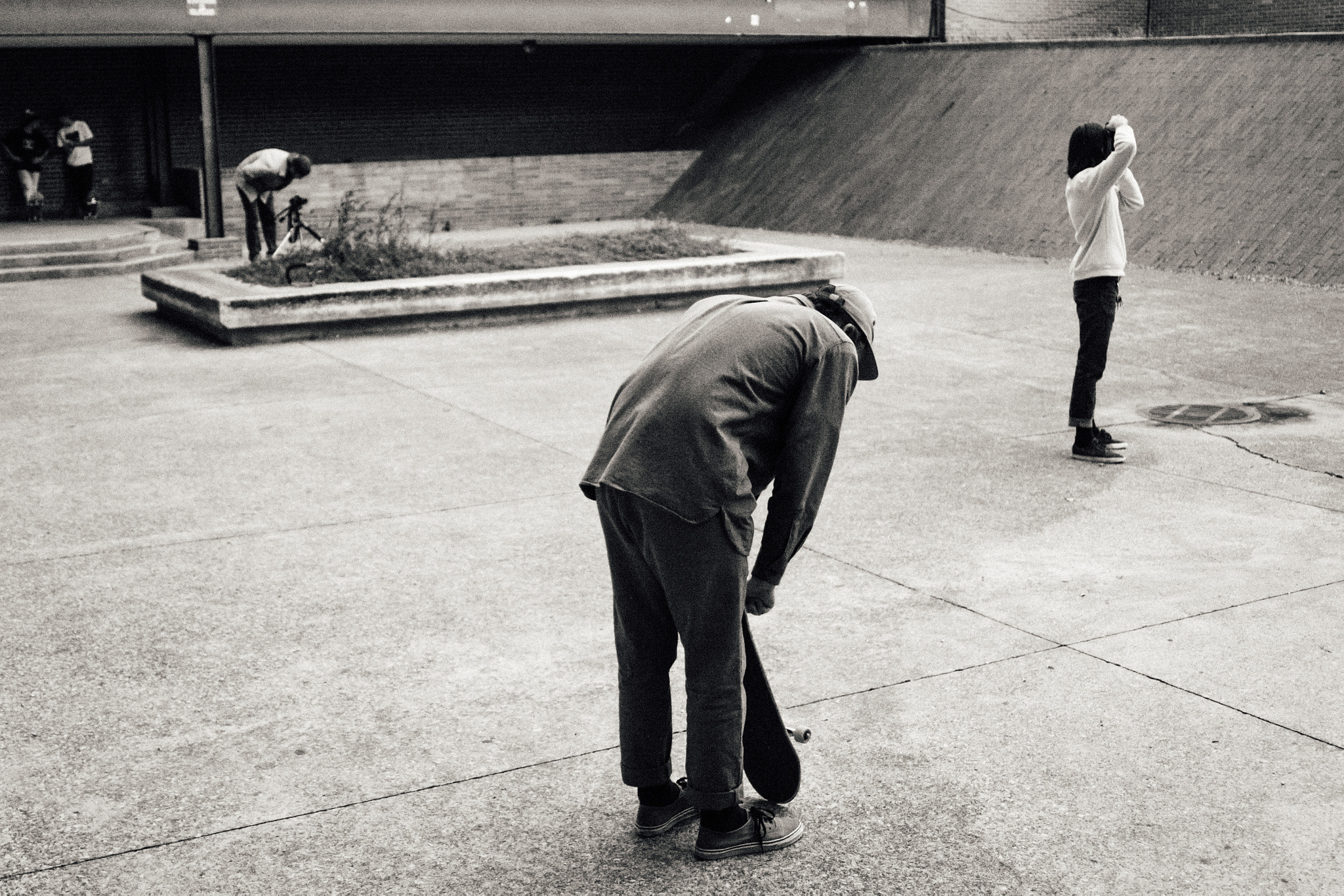 Canon EOS 60D + Canon EF 24mm F2.8 sample photo. Skate photography