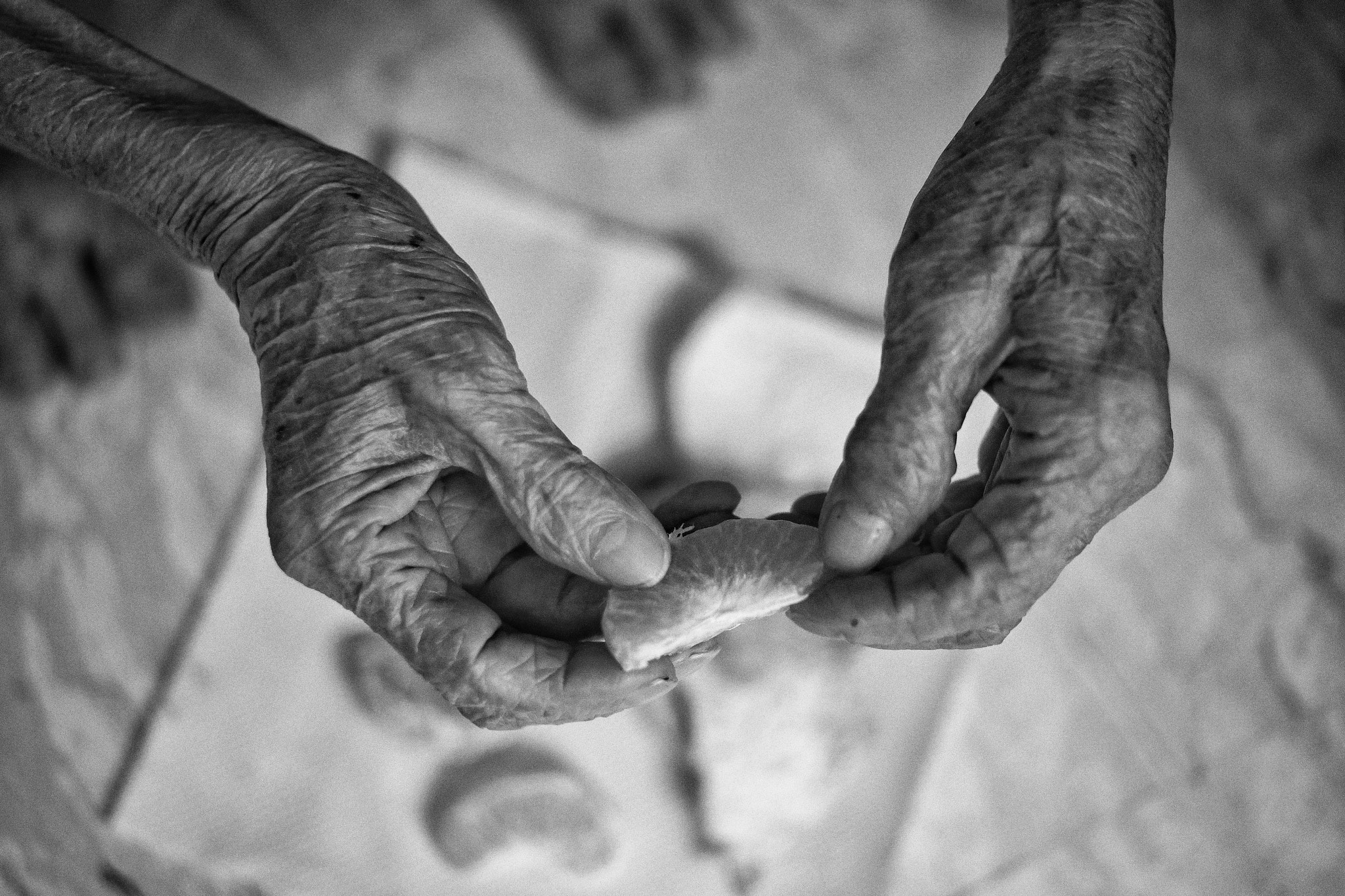 Samsung NX300M sample photo. My 90 years old dad photography