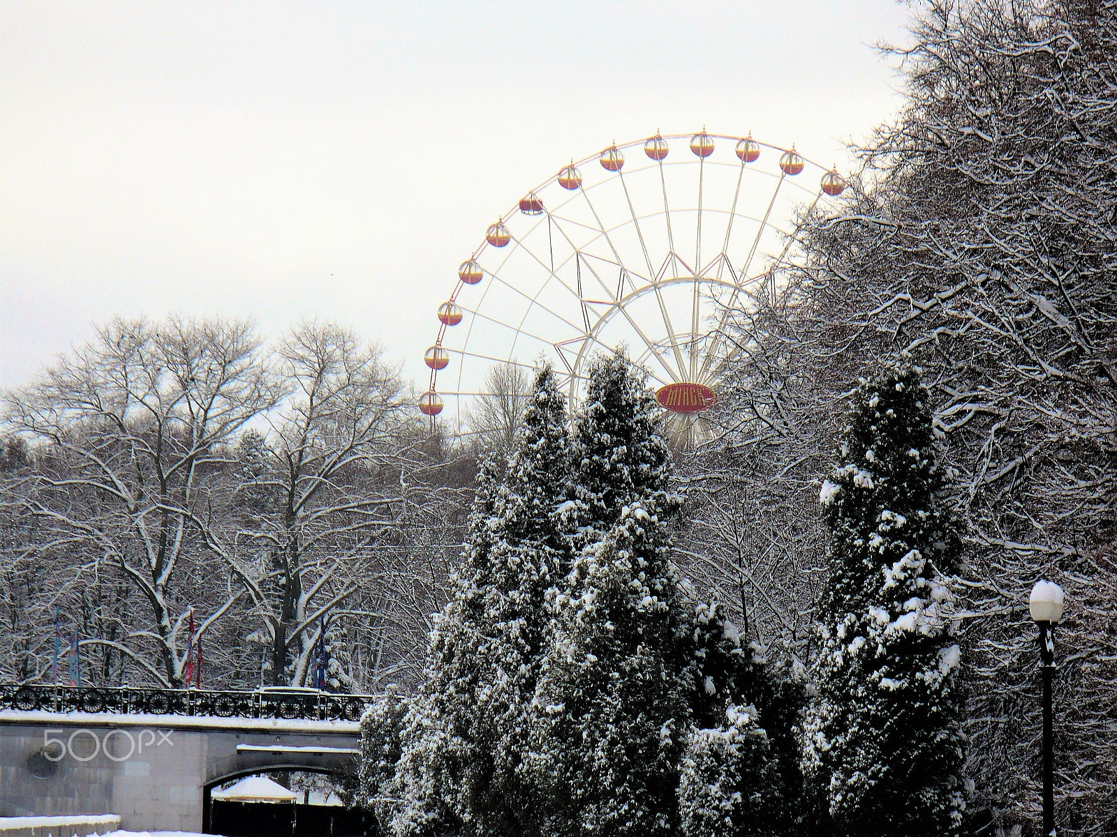 Panasonic DMC-LZ7 sample photo. Ferris wheel photography