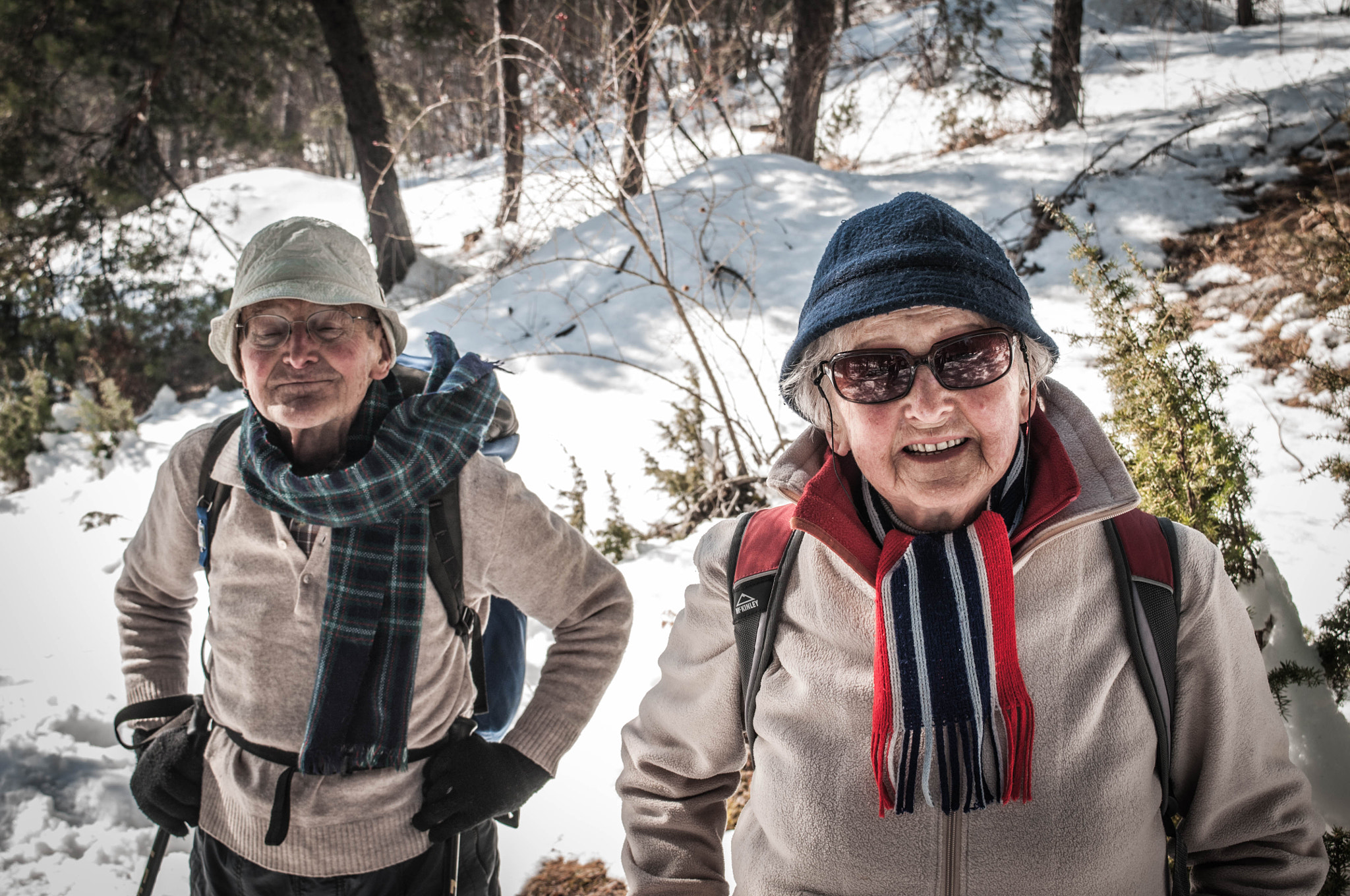 Nikon D300 sample photo. 84 year old couple photography