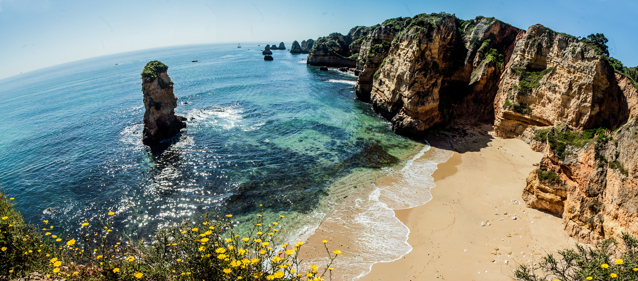 Nikon D40 sample photo. Ponta de piedade, portugal photography