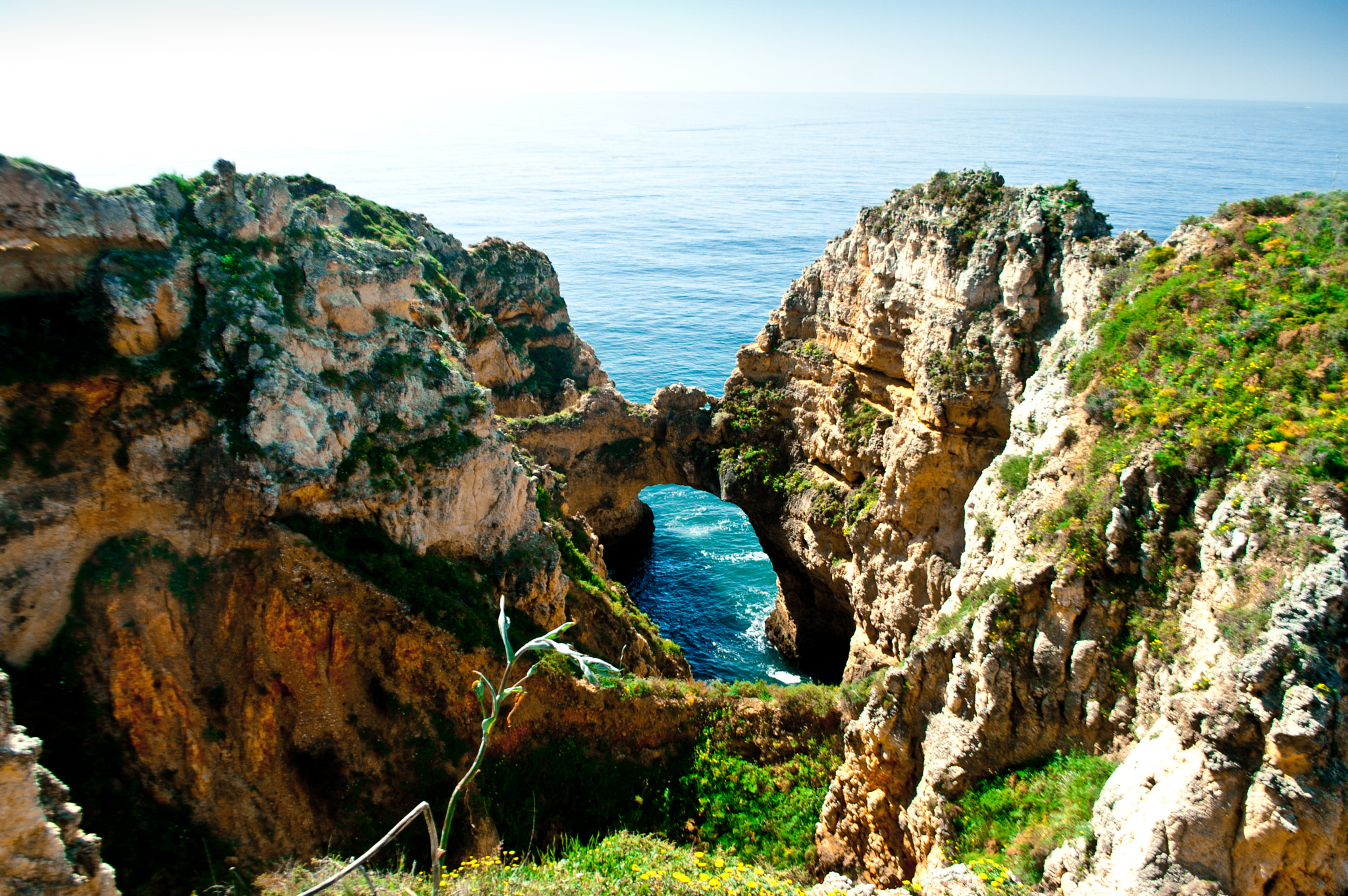 Nikon D40 sample photo. Ponta de piedade, portugal photography
