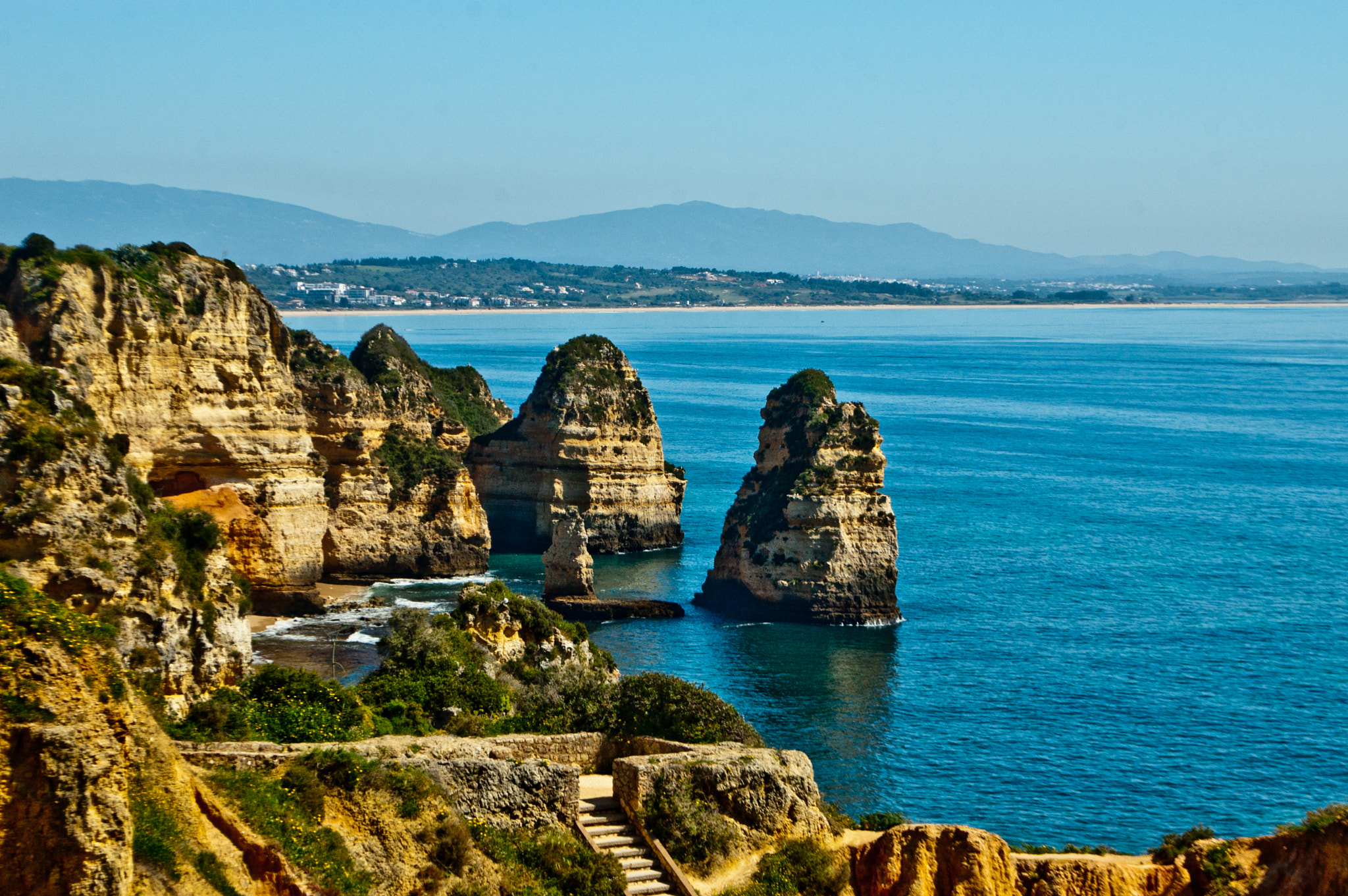 Nikon D40 sample photo. Ponta de piedade, portugal photography