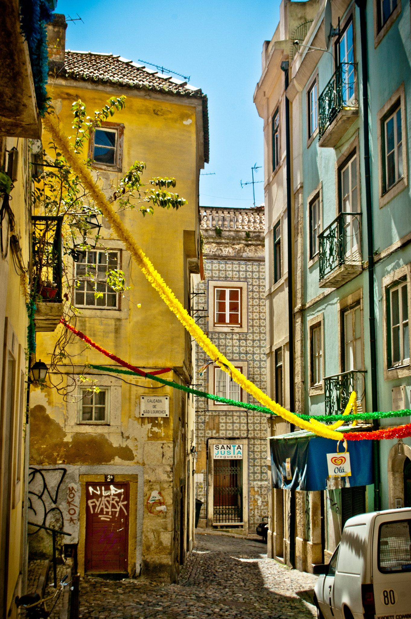 Nikon D40 sample photo. Ruas de lisboa photography