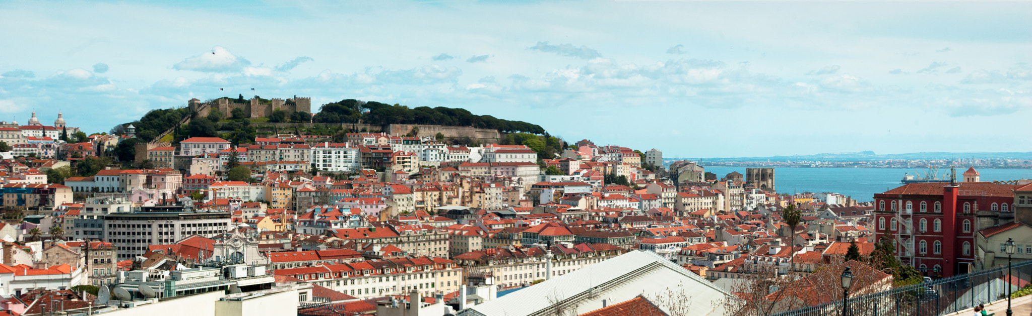 Nikon D40 sample photo. Panorama de lisboa photography