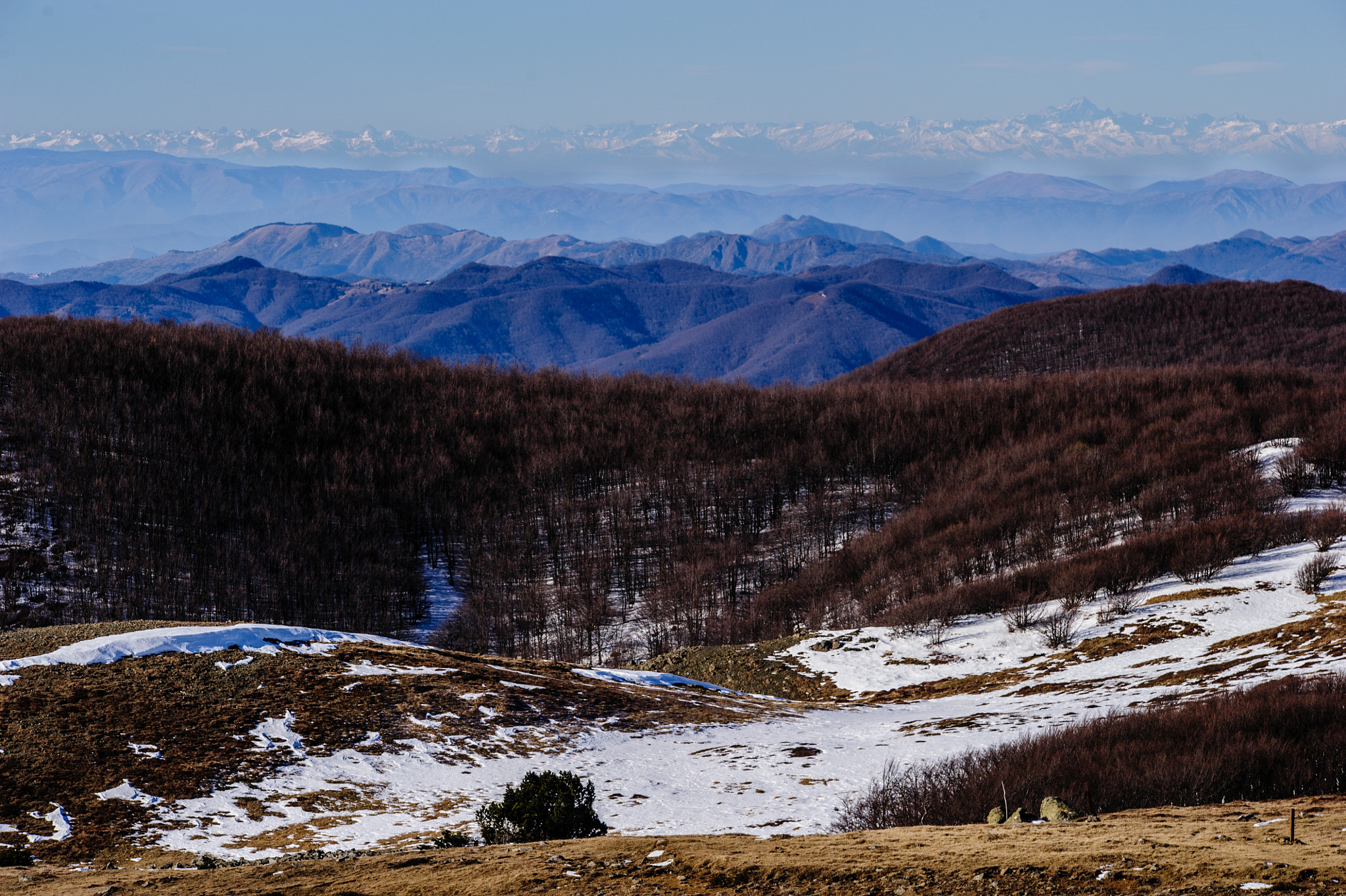 Nikon D700 sample photo. Alps view from monte aiona photography