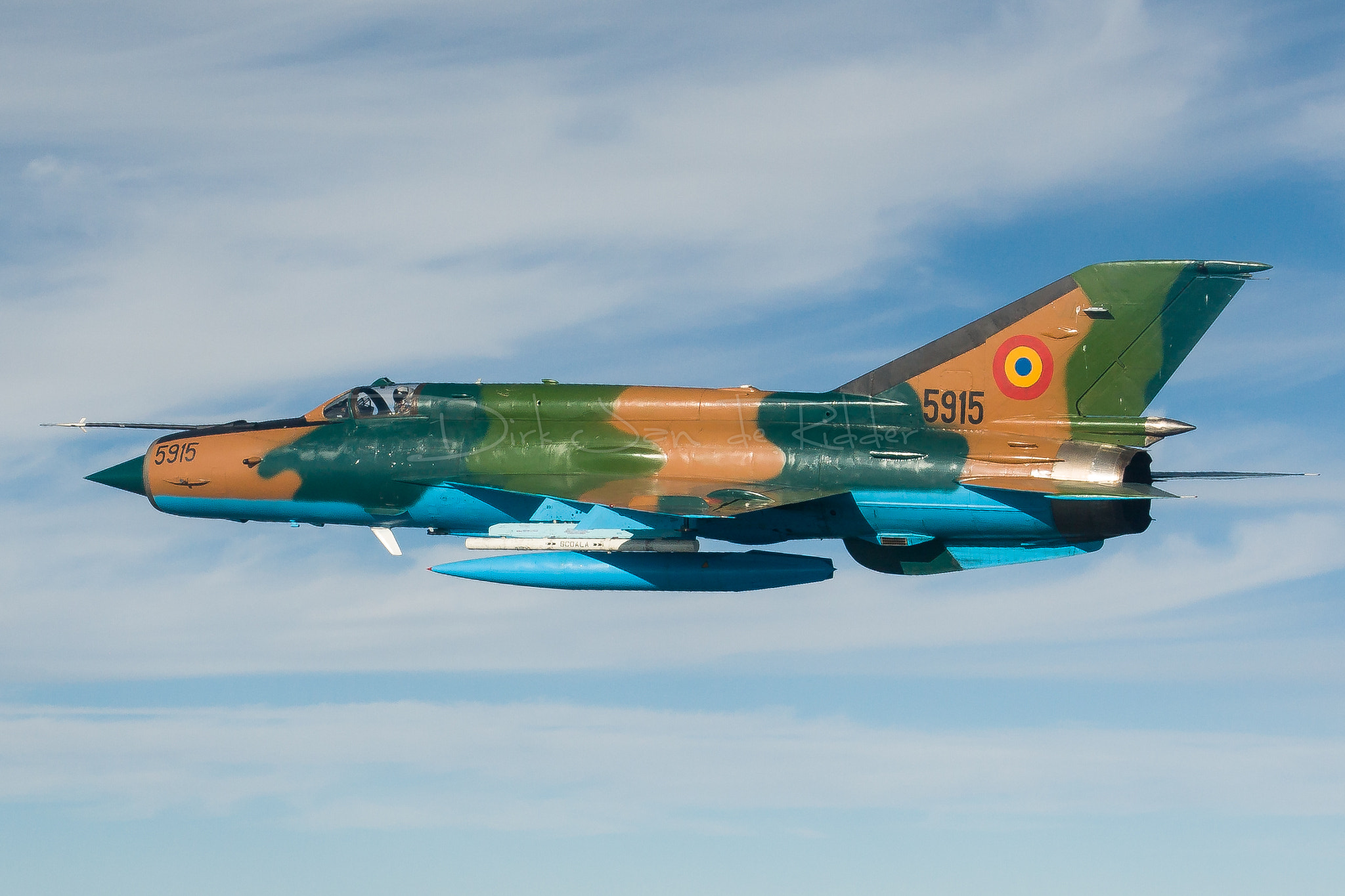 Canon EOS 20D sample photo. Romanian air force mig-21 lancer a 5915 photography