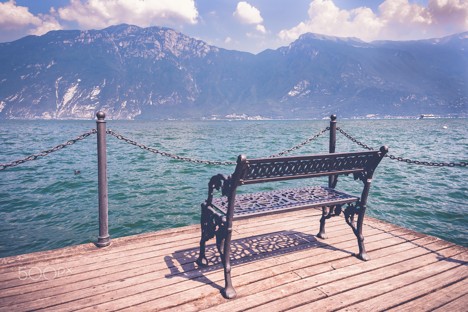 Sony Alpha DSLR-A900 sample photo. View on lake garda lago di garda, italy photography