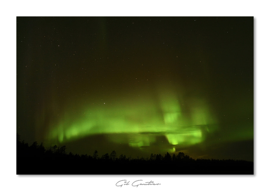 Sigma 12-24mm F4.5-5.6 EX DG Aspherical HSM sample photo. Northern lights photography