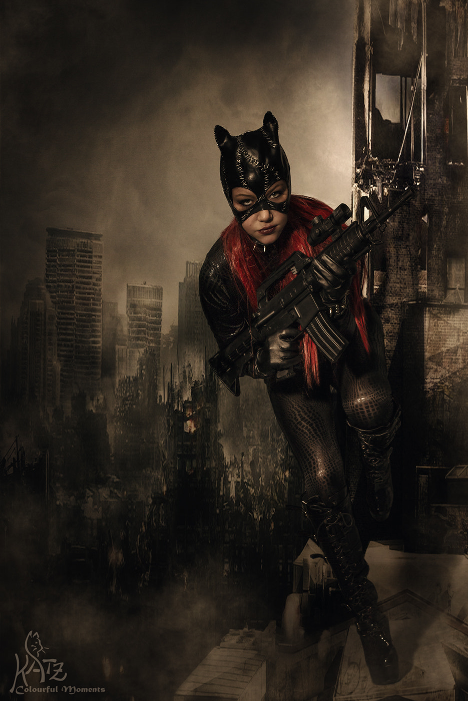 Canon EOS-1D X + Canon EF 50mm F1.2L USM sample photo. Catwoman photography