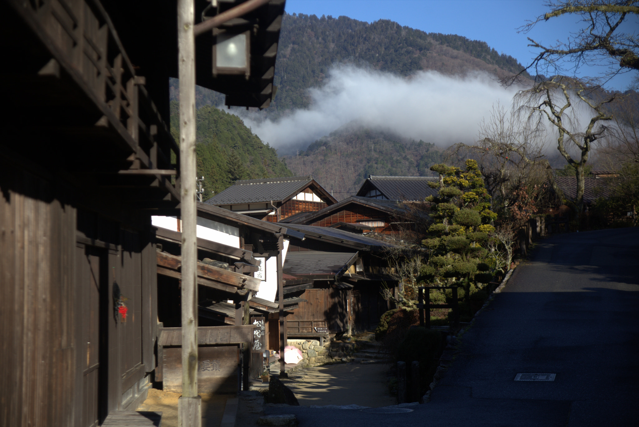 Canon EF 28-105mm f/3.5-4.5 USM sample photo. Tsumago post town photography