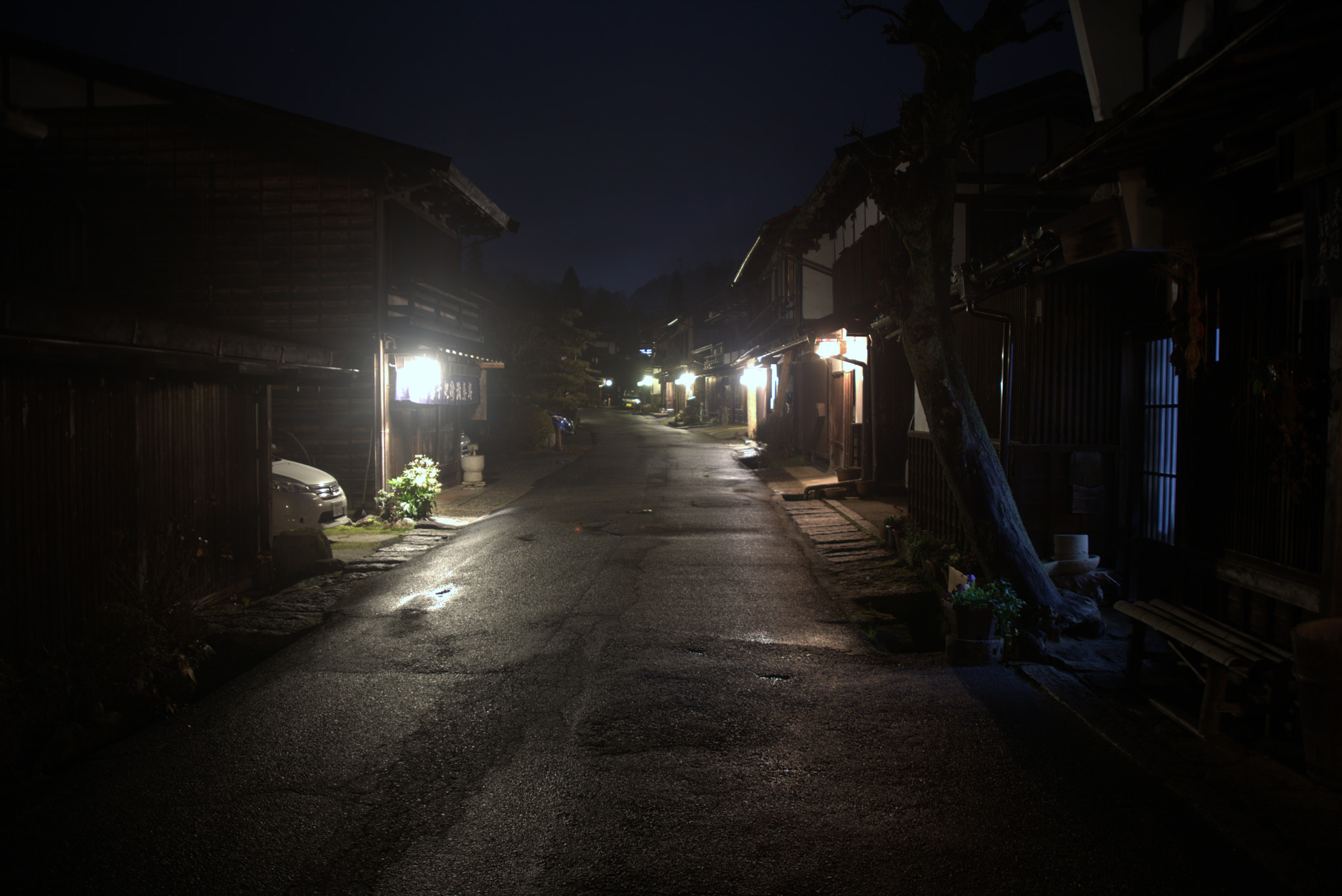 Canon EF 28-105mm f/3.5-4.5 USM sample photo. Tsumago at night 2 photography