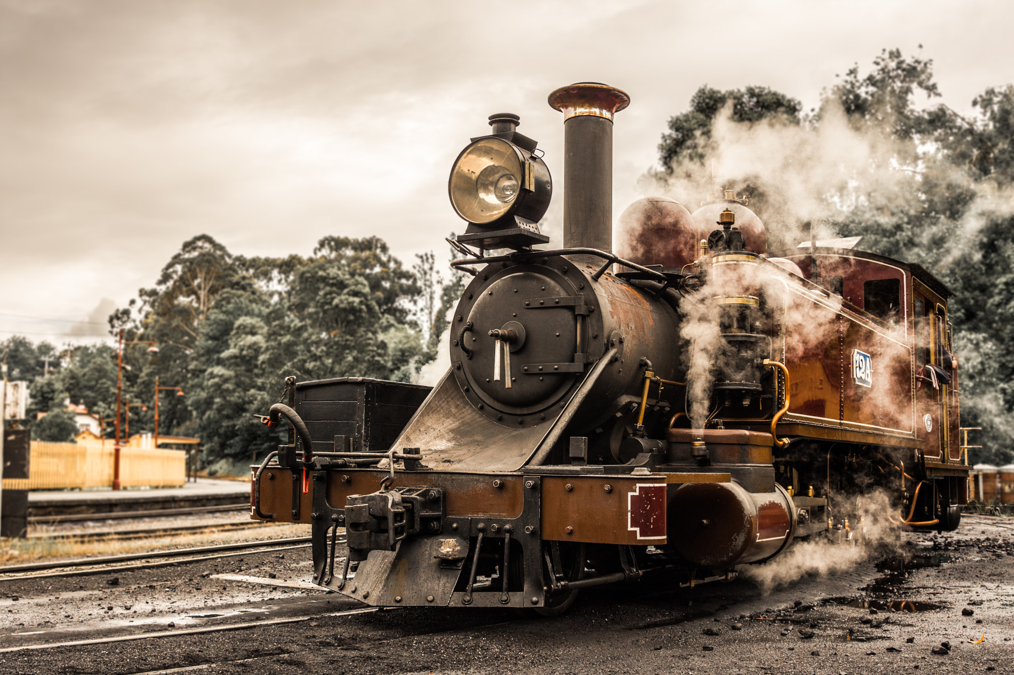 Nikon AF-S Nikkor 24-120mm F4G ED VR sample photo. Puffing billy photography