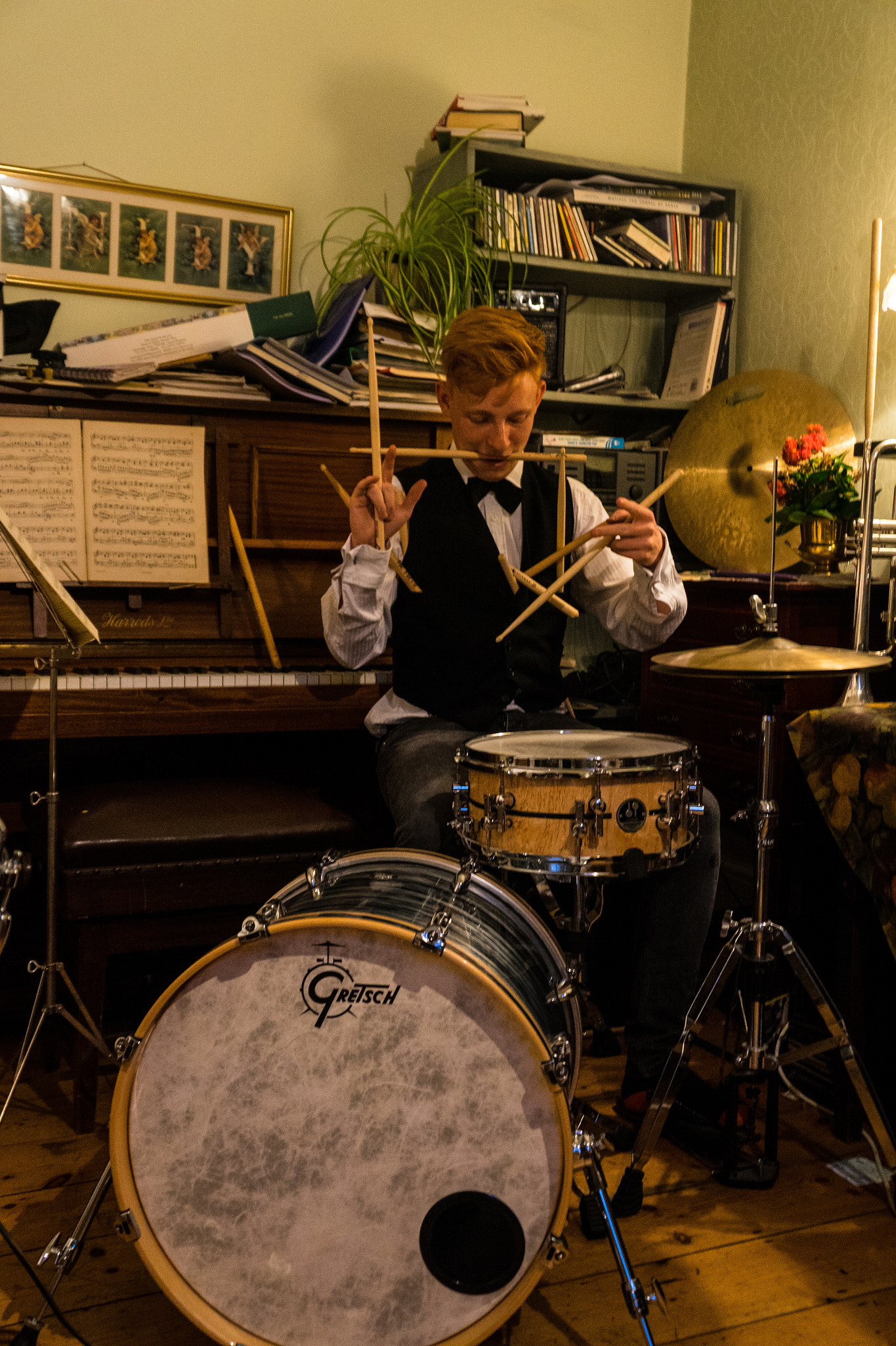 Sony a7R + Sony E 18-55mm F3.5-5.6 OSS sample photo. Funky drummer photography