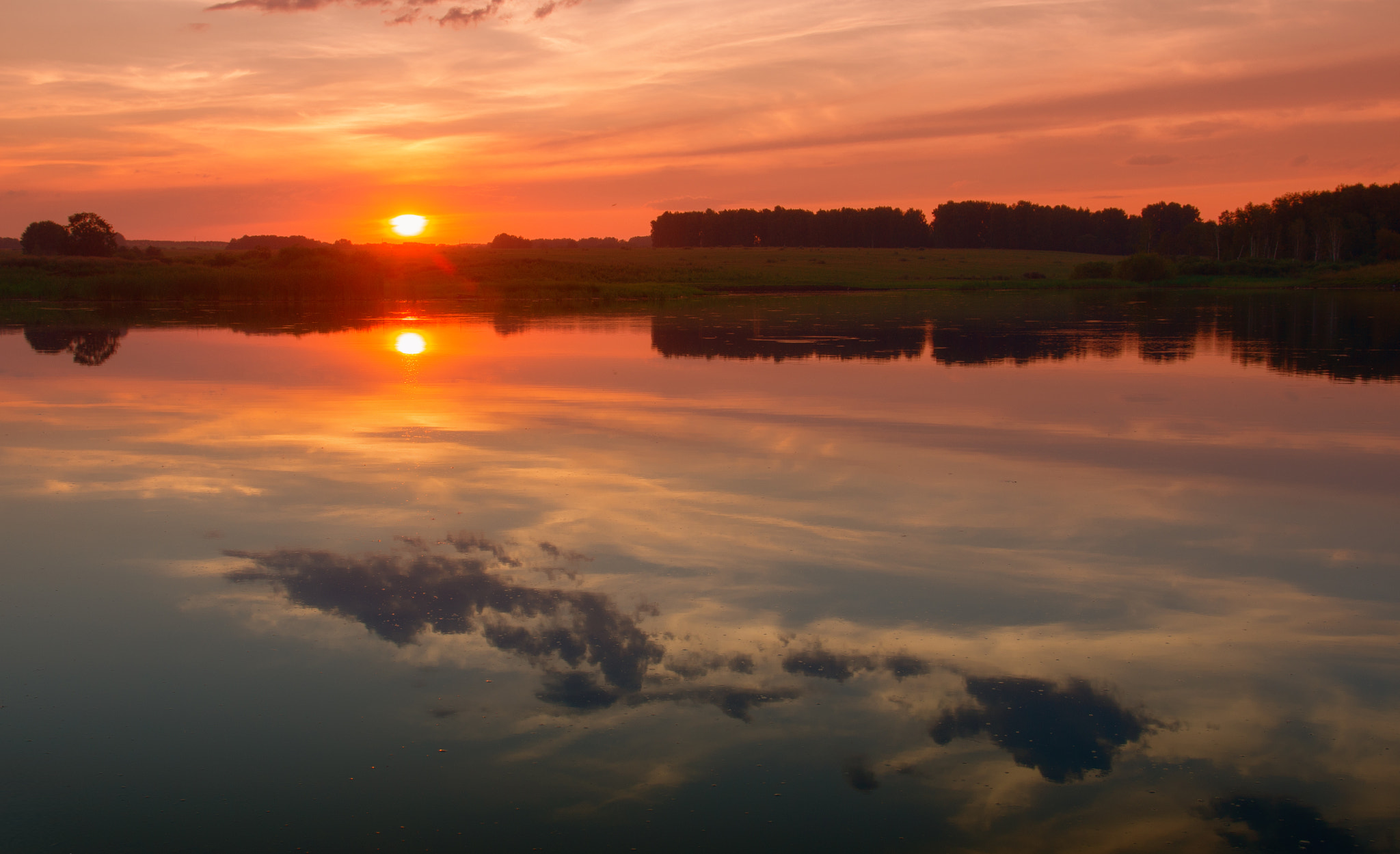 Sony Alpha DSLR-A580 sample photo. Summer sunset photography