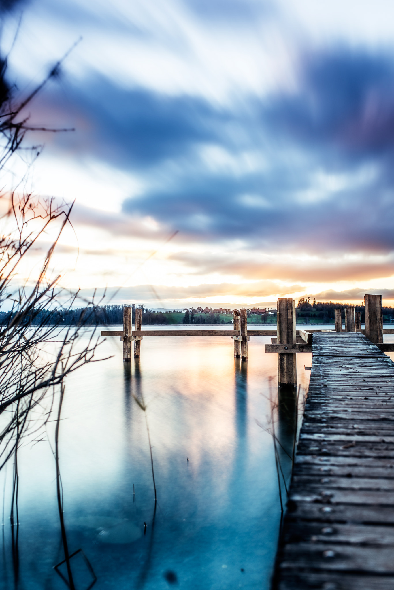 Nikon AF-S Nikkor 35mm F1.4G sample photo. Sunset-path photography