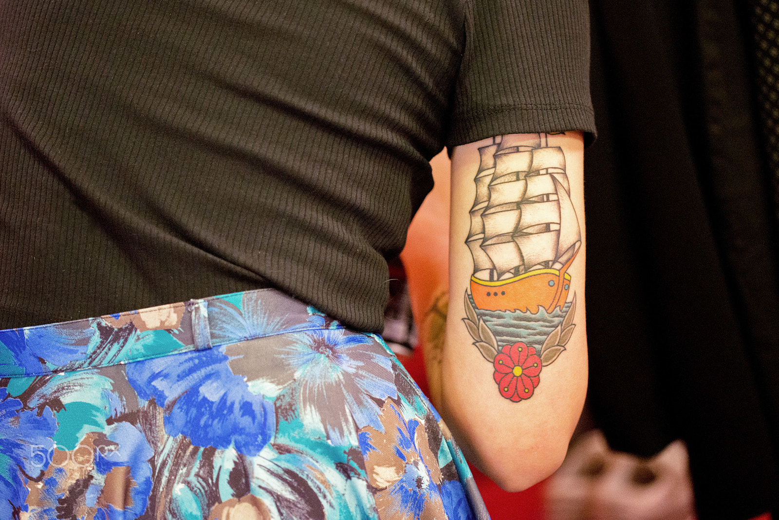 Nikon D610 sample photo. Girl with the tattoo photography
