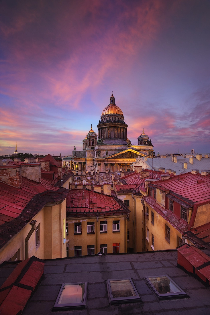 Canon EF 16-35mm F4L IS USM sample photo. Saint isaac's cathedral photography